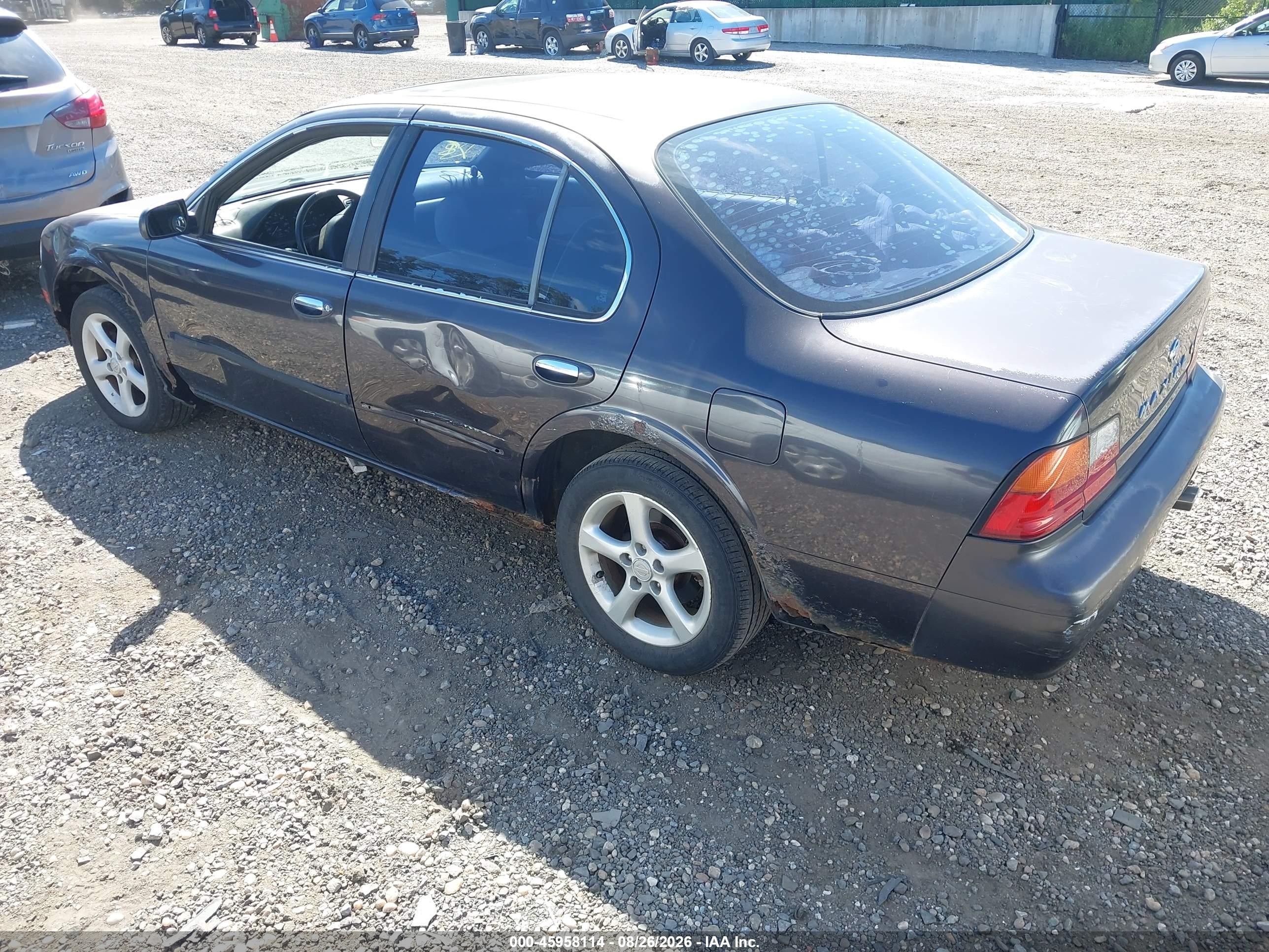 1996 Nissan Maxima Gle/gxe/se Black vin: JN1CA21D4TT709320