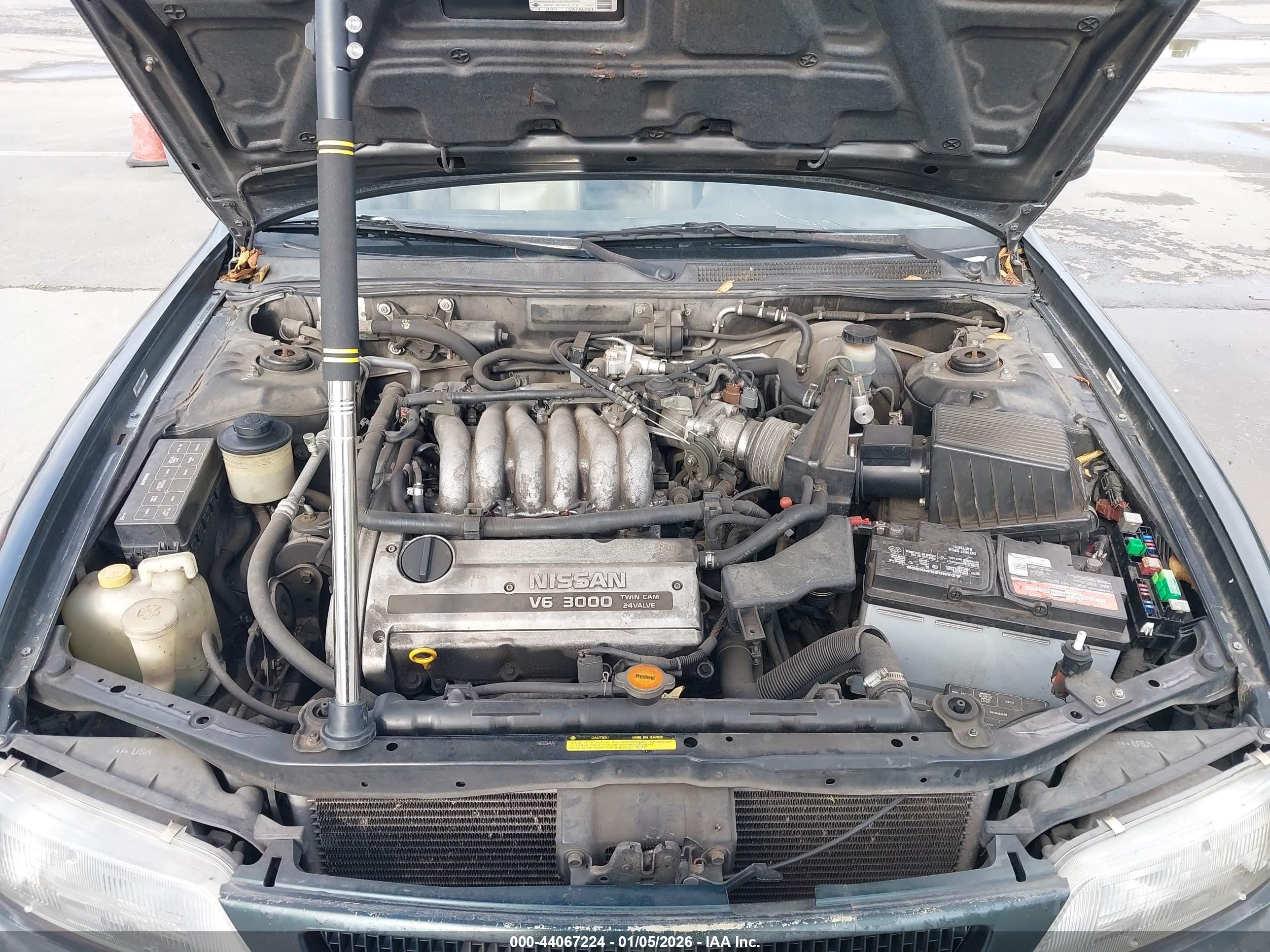 1995 Nissan Maxima Gle/gxe/se Зеленый vin: JN1CA21D5ST064076