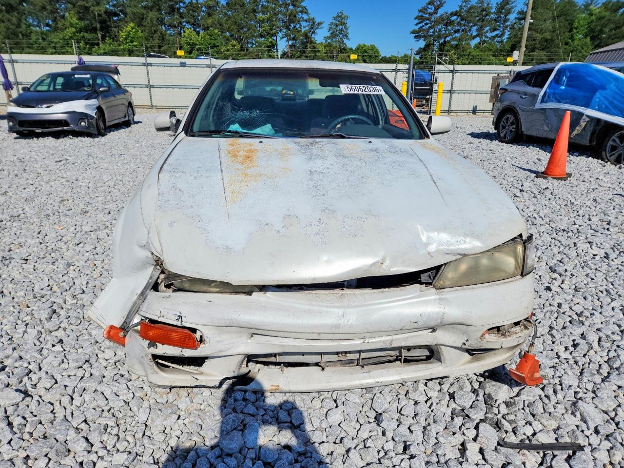 1997 Nissan Maxima Gxe Белый vin: JN1CA21D5VT215633