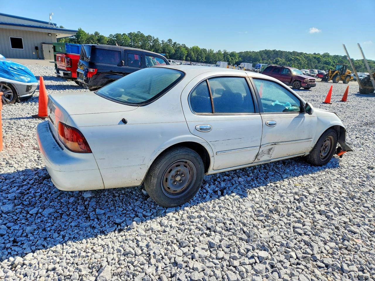 1997 Nissan Maxima Gxe Белый vin: JN1CA21D5VT215633