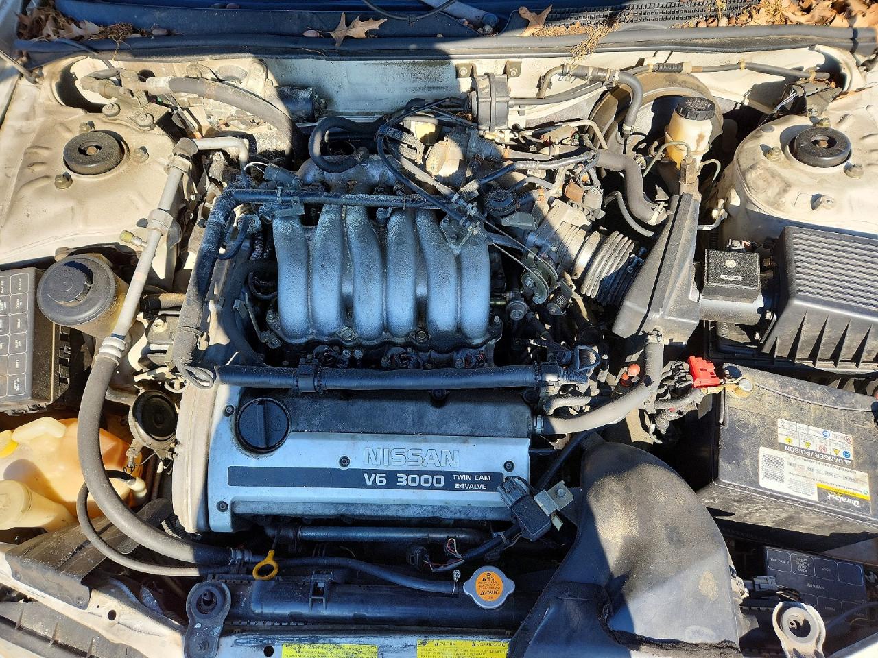 1997 Nissan Maxima Gxe Белый vin: JN1CA21D5VT215633