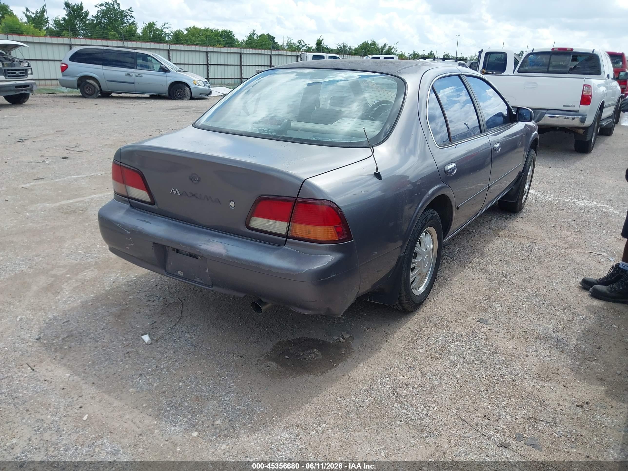 1997 Nissan Maxima Gle/gxe/se Gray vin: JN1CA21D5VT857530