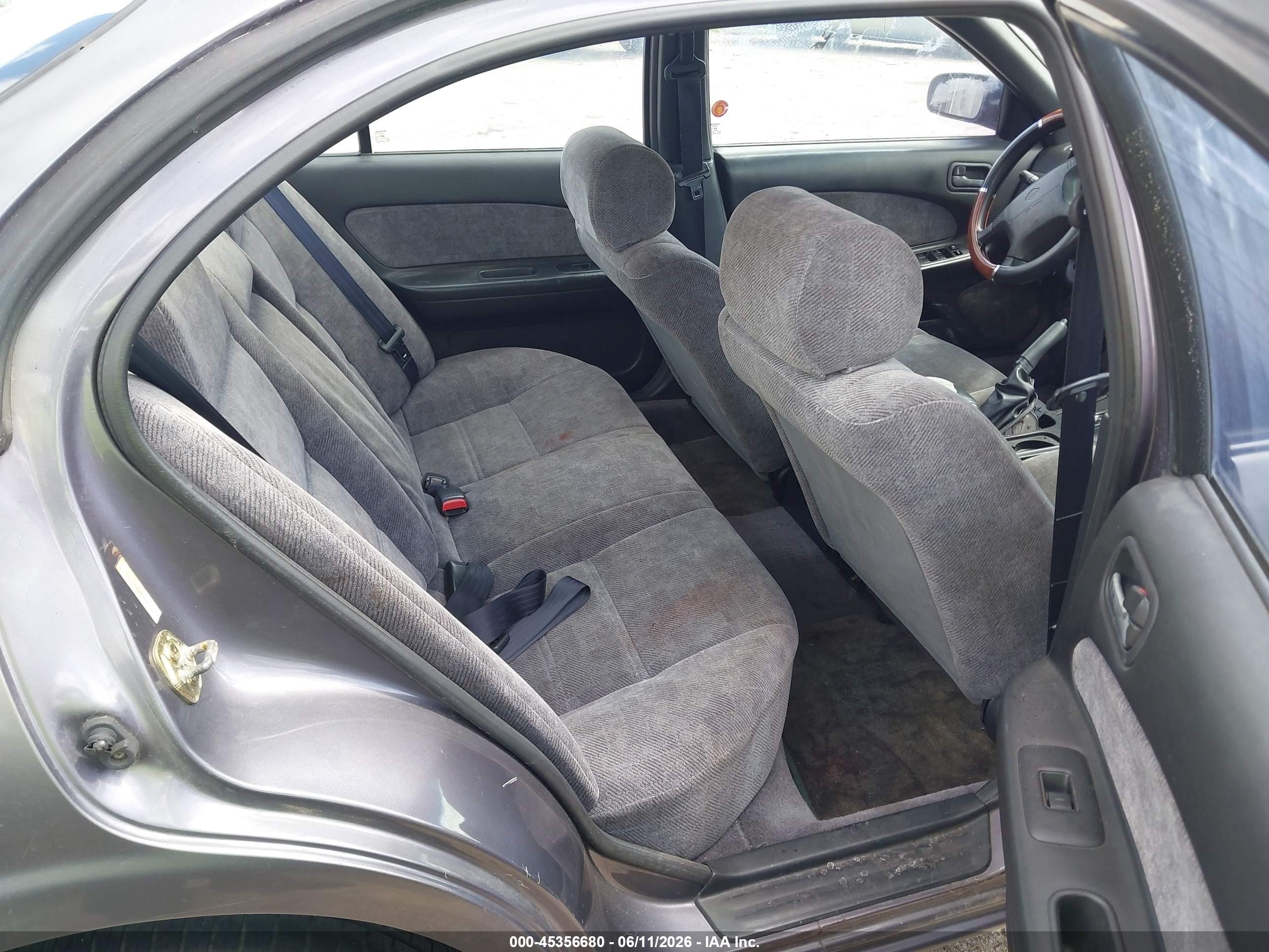 1997 Nissan Maxima Gle/gxe/se Gray vin: JN1CA21D5VT857530