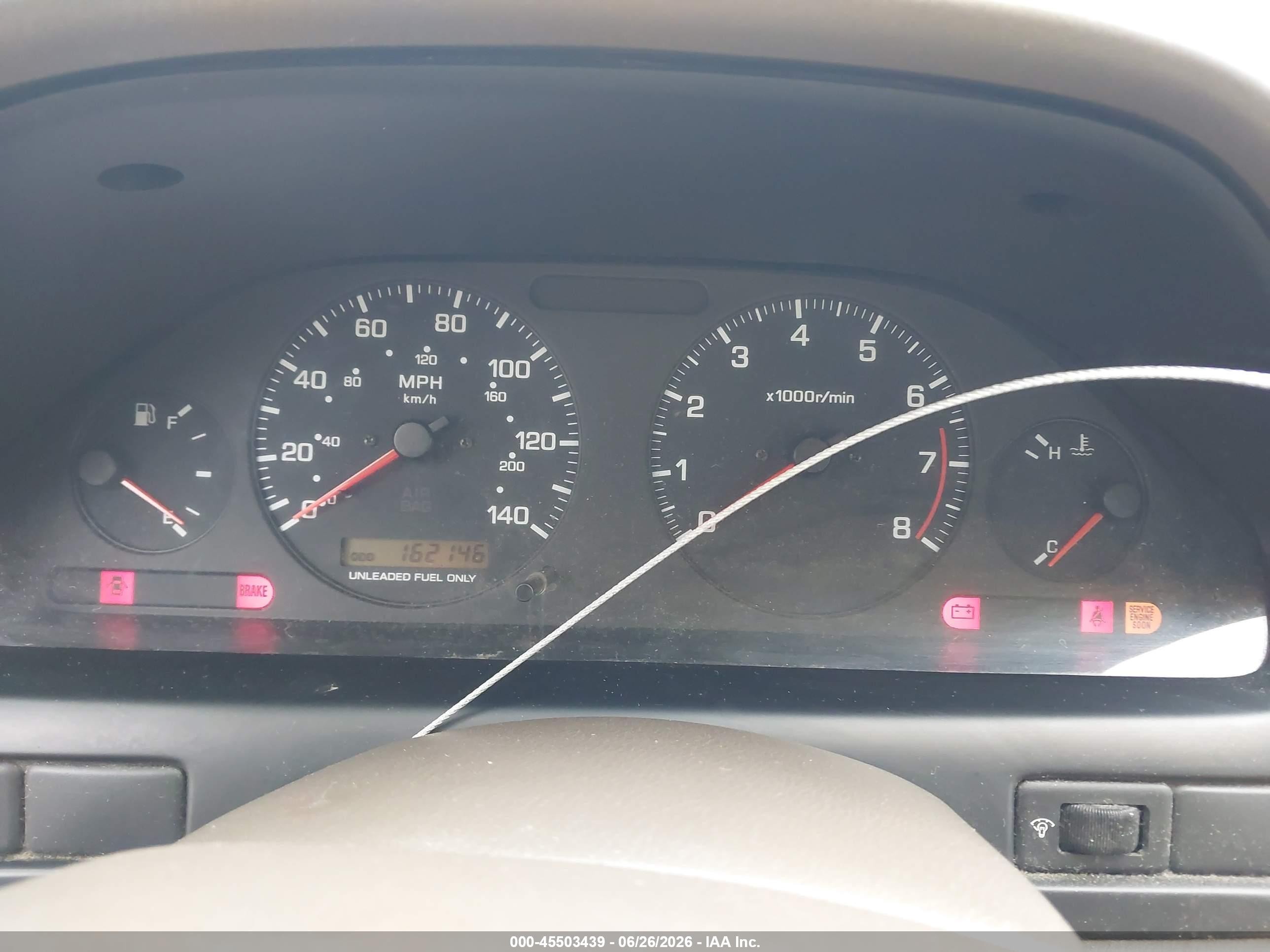 1998 Nissan Maxima Gle/gxe/se Blue vin: JN1CA21D5WT608971