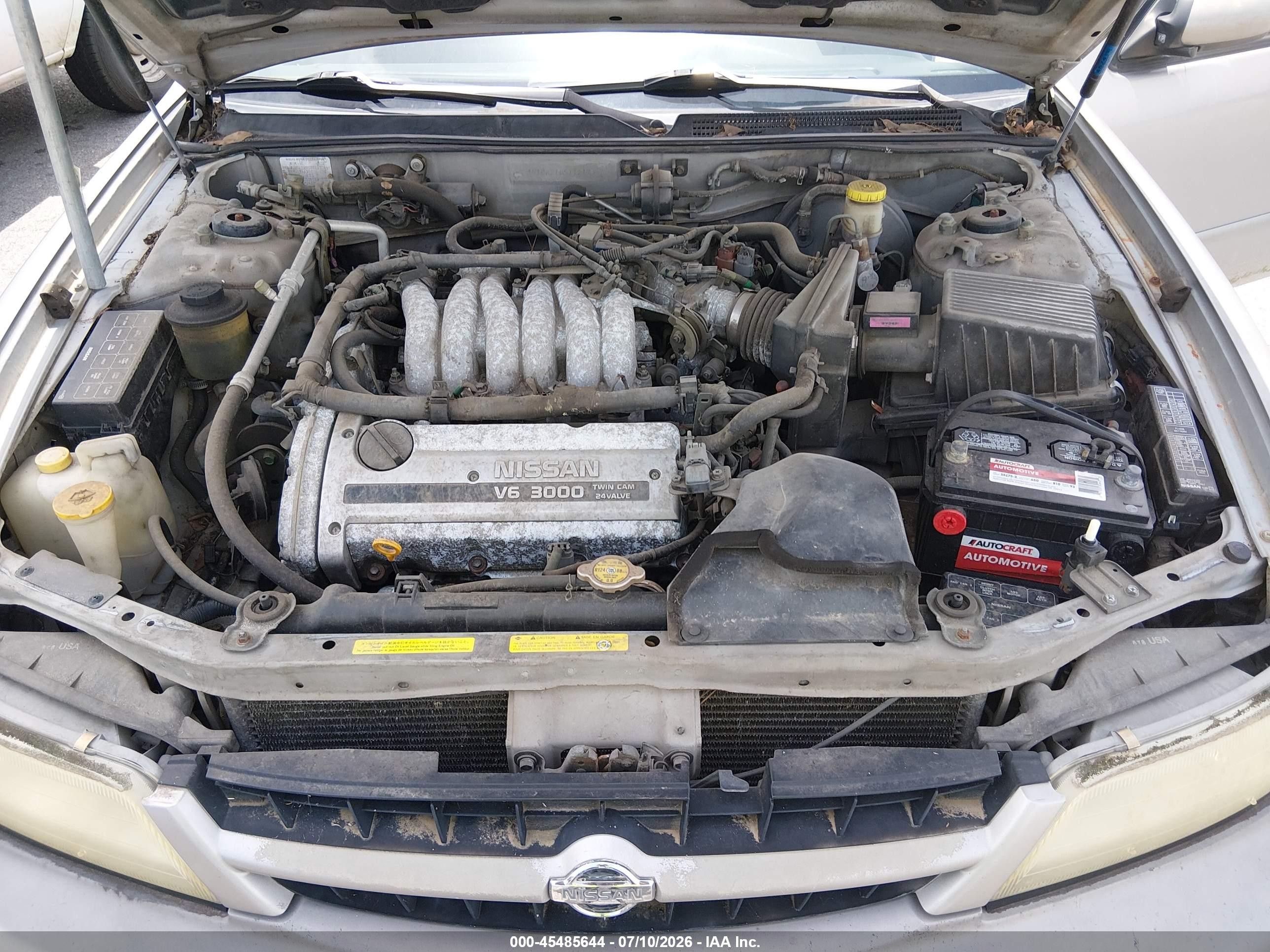1999 Nissan Maxima Gle/gxe/se/se-l Beige vin: JN1CA21D5XT217384