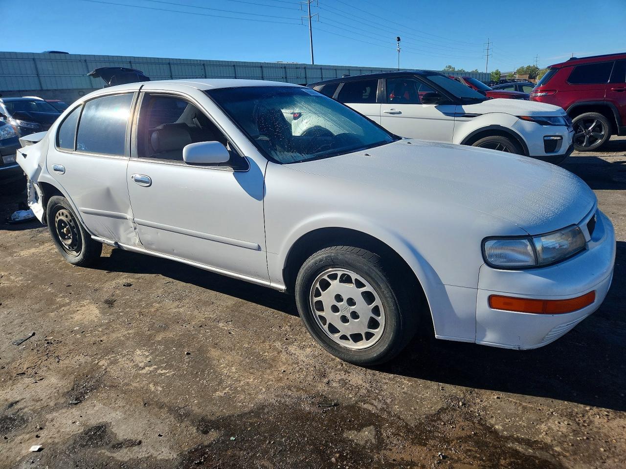 1995 Nissan Maxima Gxe White vin: JN1CA21D6ST082165
