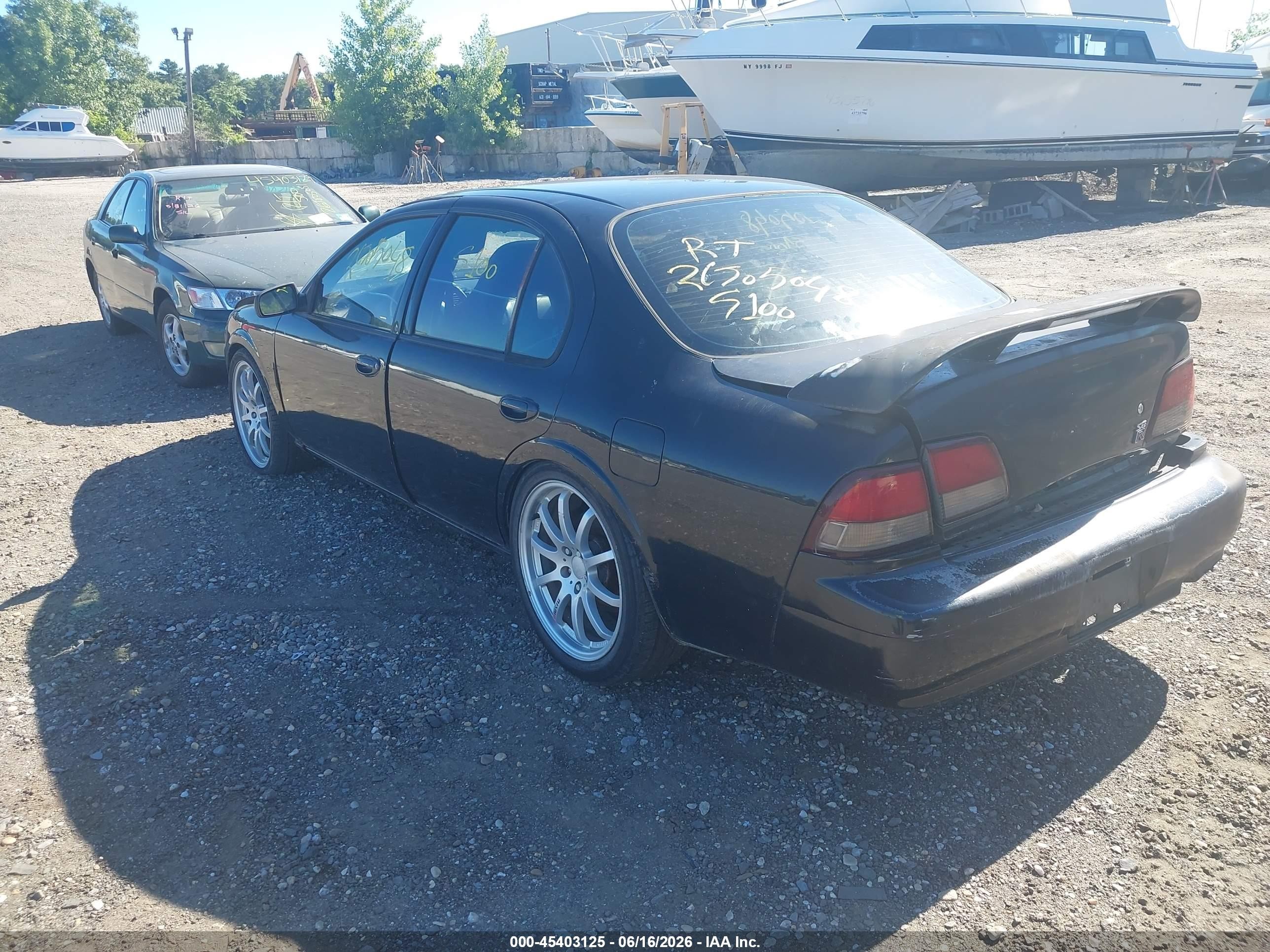 1997 Nissan Maxima Gle/gxe/se Black vin: JN1CA21D6VM533397