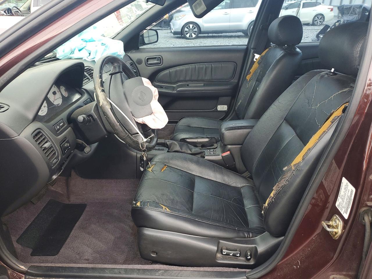 1997 Nissan Maxima Gxe Maroon vin: JN1CA21D6VT877785
