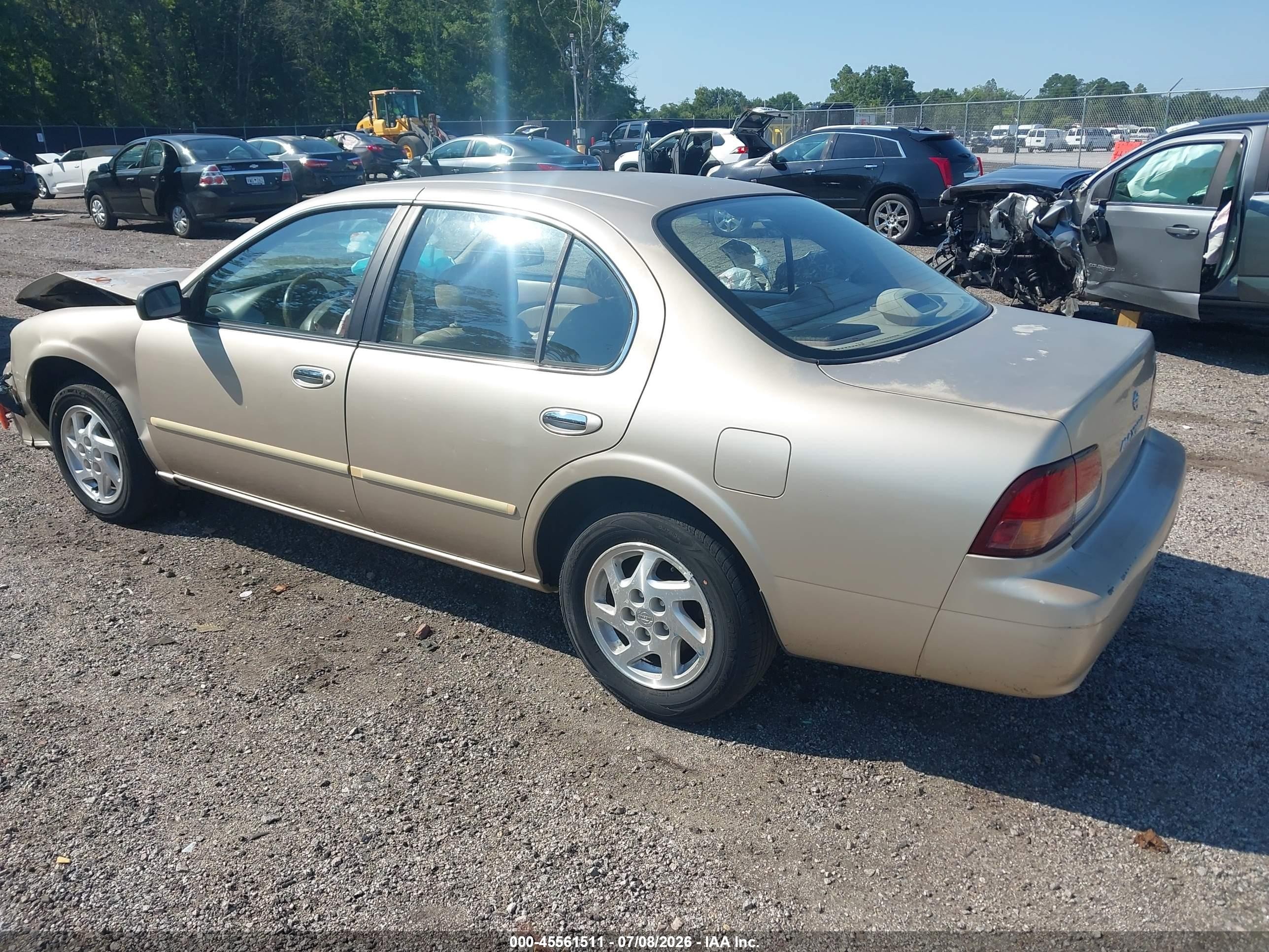 1997 Nissan Maxima Gle/gxe/se Gold vin: JN1CA21D7VT857478
