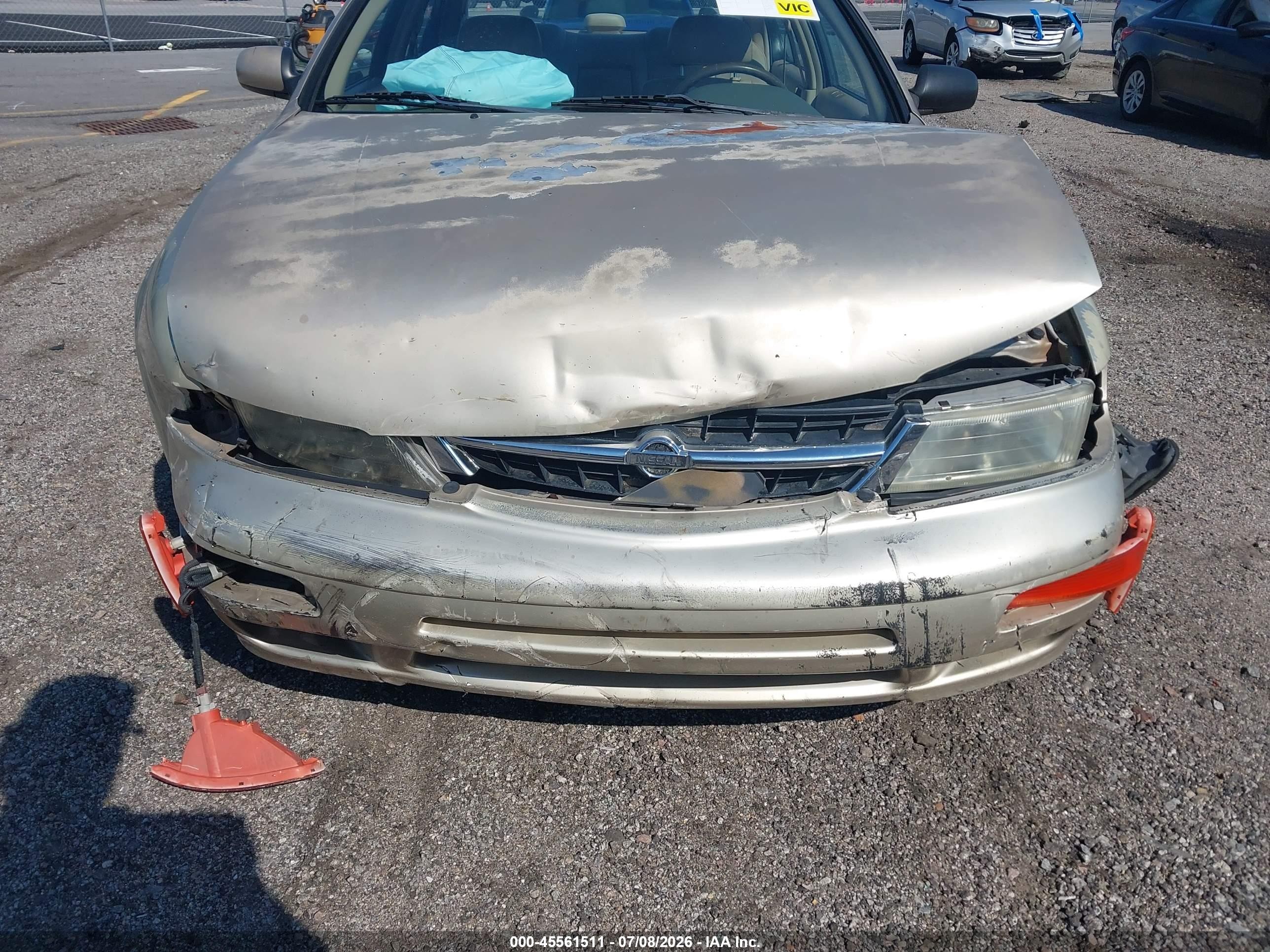 1997 Nissan Maxima Gle/gxe/se Gold vin: JN1CA21D7VT857478