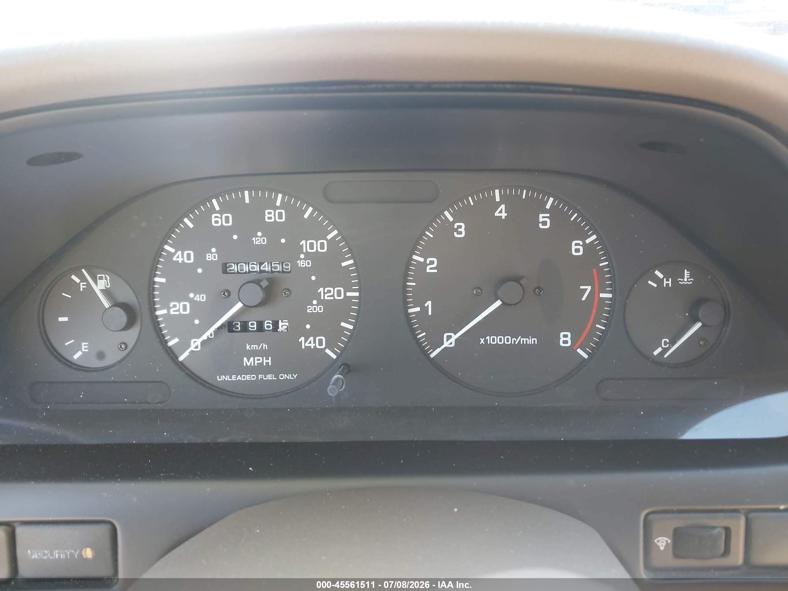 1997 Nissan Maxima Gle/gxe/se Gold vin: JN1CA21D7VT857478