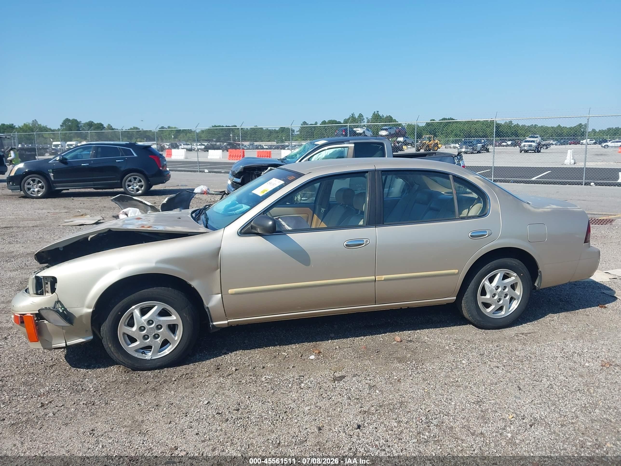 1997 Nissan Maxima Gle/gxe/se Gold vin: JN1CA21D7VT857478