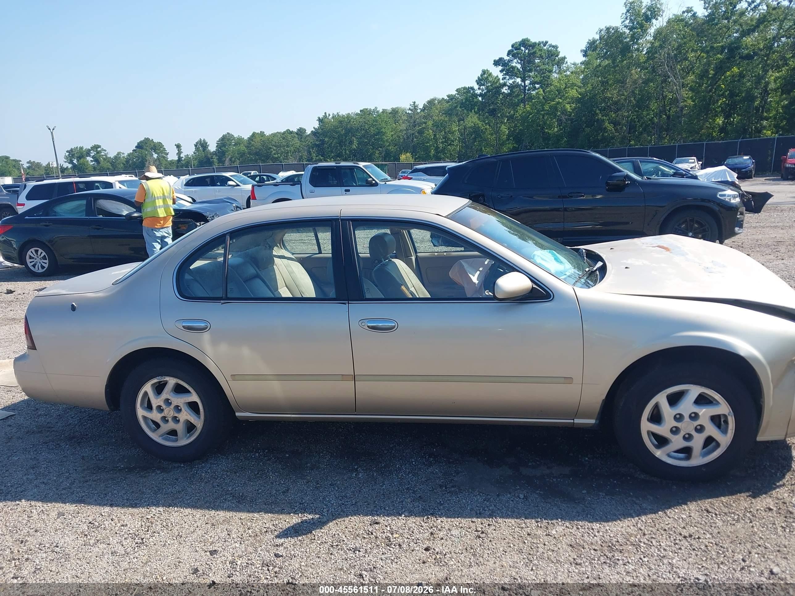1997 Nissan Maxima Gle/gxe/se Gold vin: JN1CA21D7VT857478