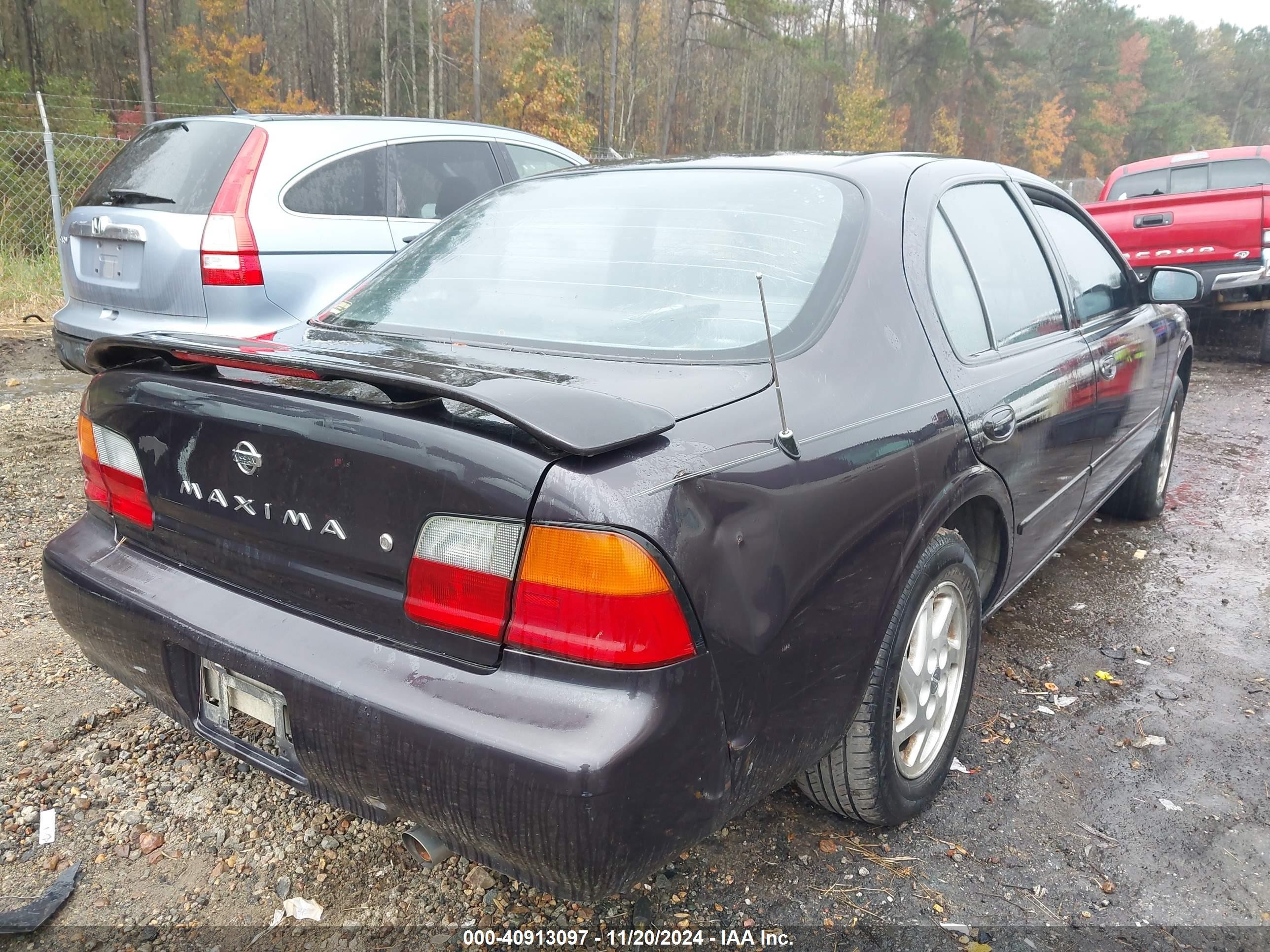 1995 Nissan Maxima Gle/gxe/se Фиолетовый vin: JN1CA21D8ST045456