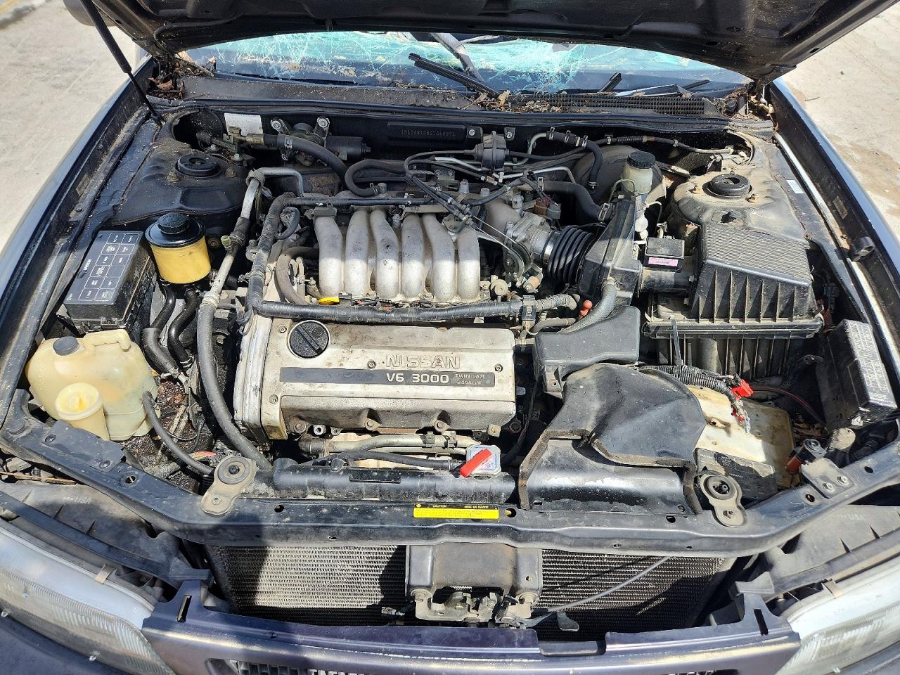 1995 Nissan Maxima Gxe Black vin: JN1CA21D8ST068896