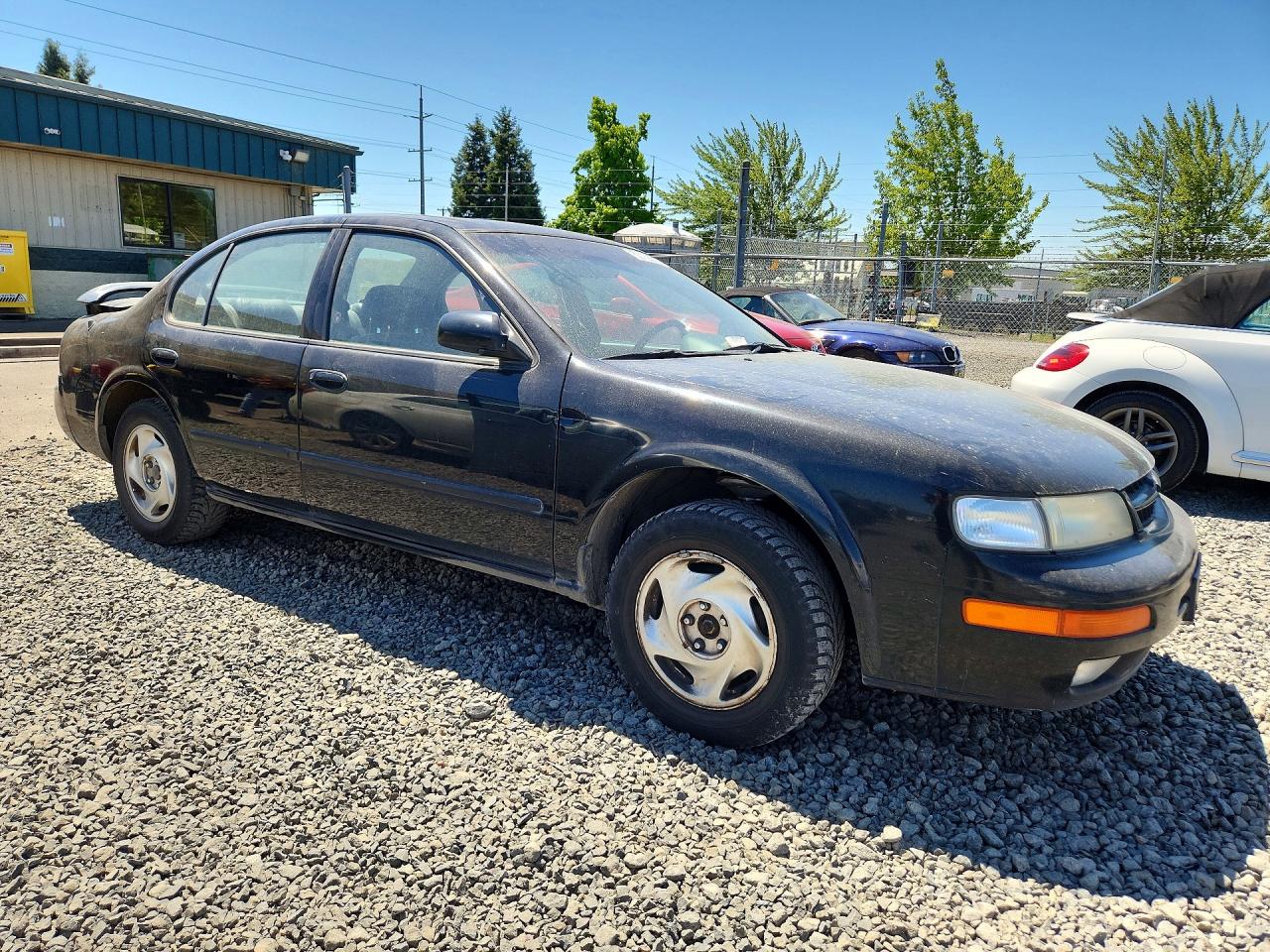 1997 Nissan Maxima Gxe Black vin: JN1CA21D8VT862513