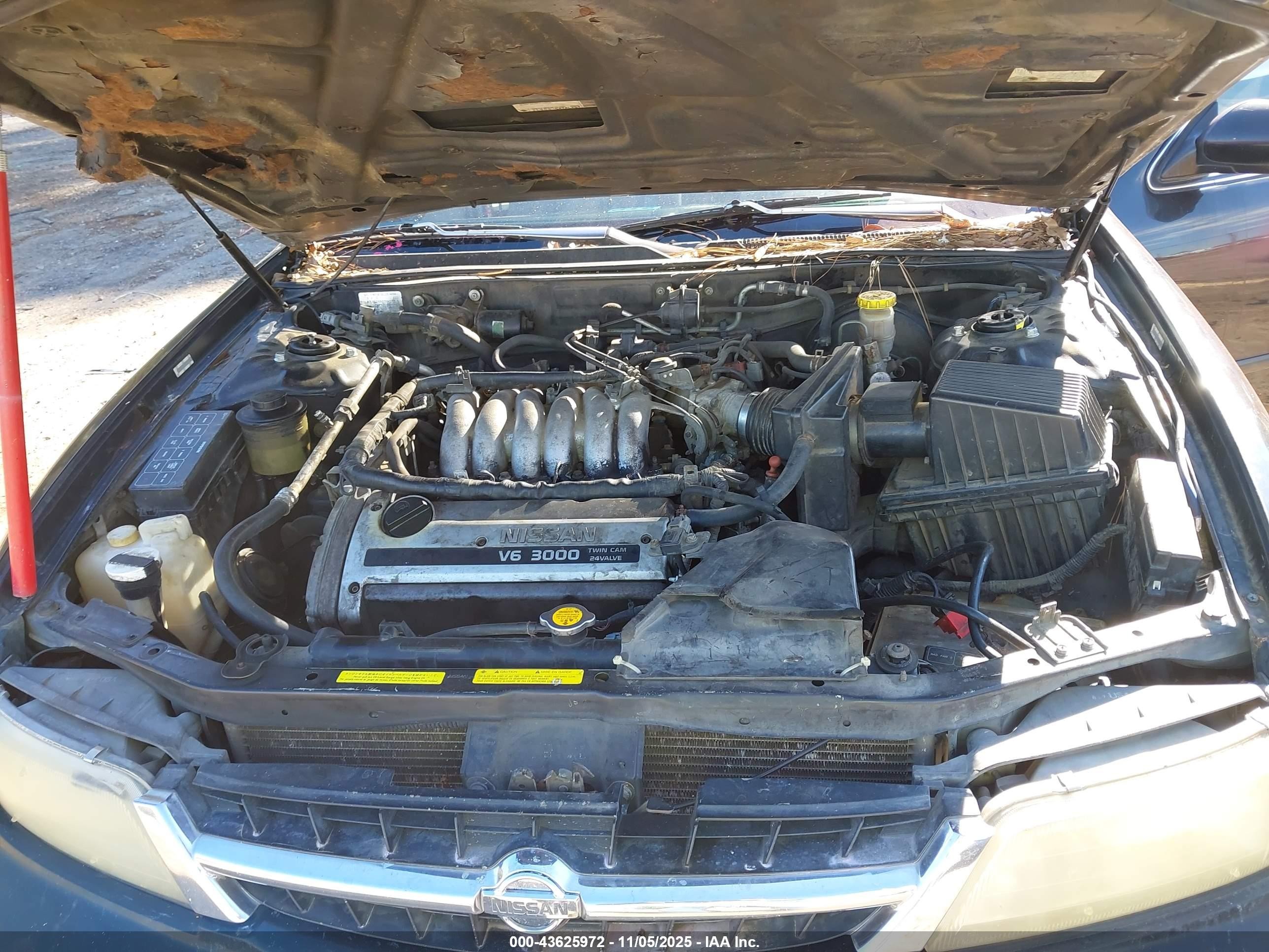 1998 Nissan Maxima Gle/gxe/se Черный vin: JN1CA21D8WM917781