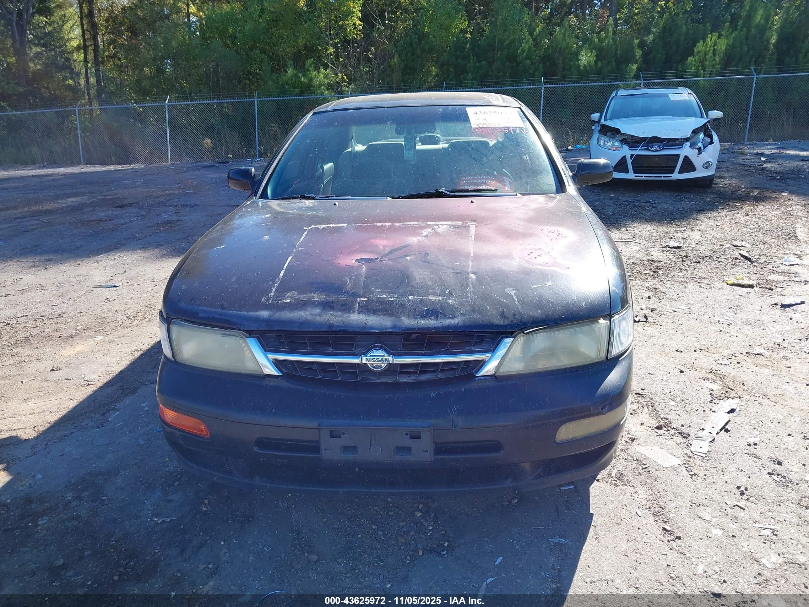 1998 Nissan Maxima Gle/gxe/se Черный vin: JN1CA21D8WM917781