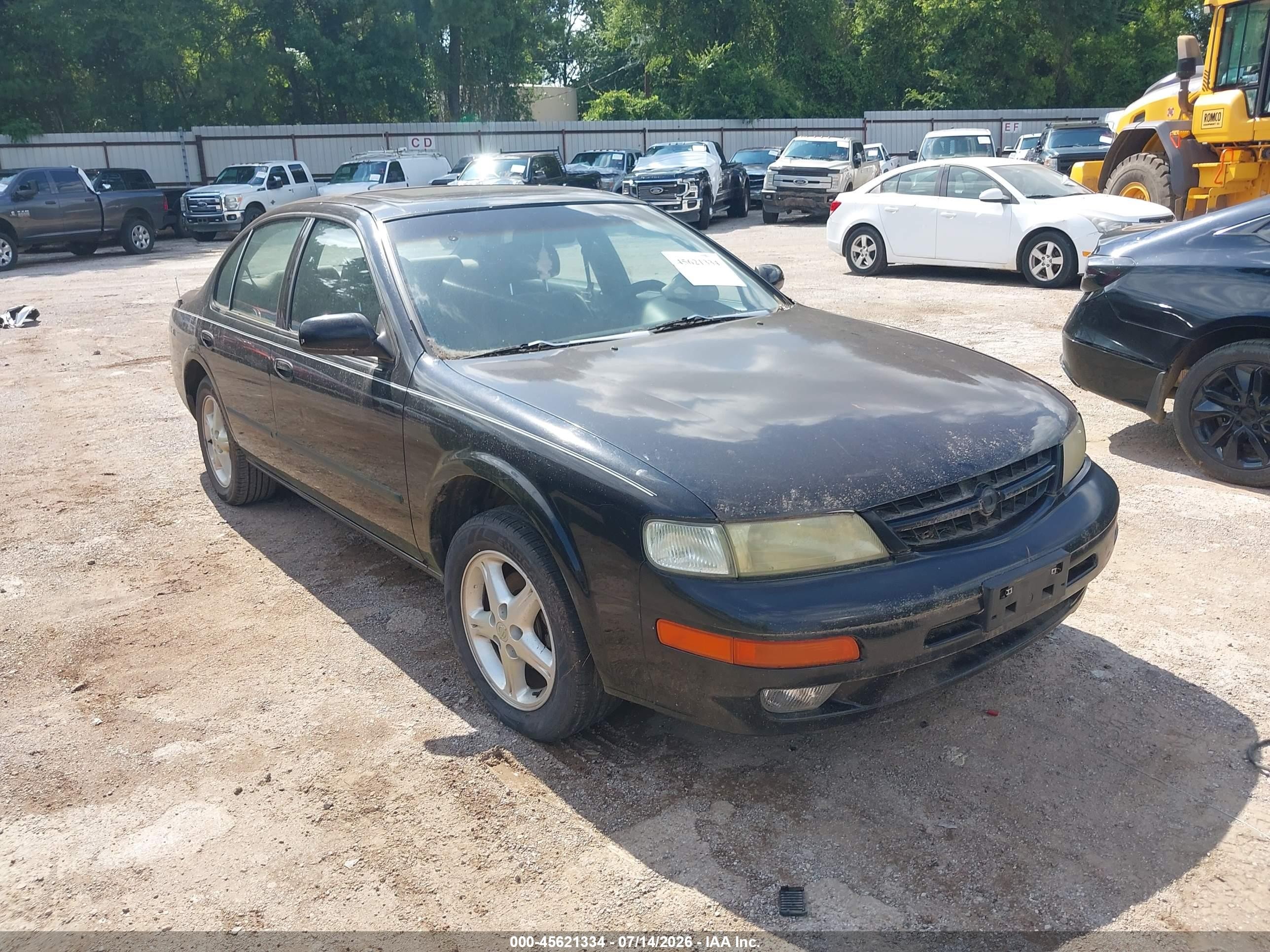1999 Nissan Maxima Gle/gxe/se/se-l Black vin: JN1CA21D8XT803528