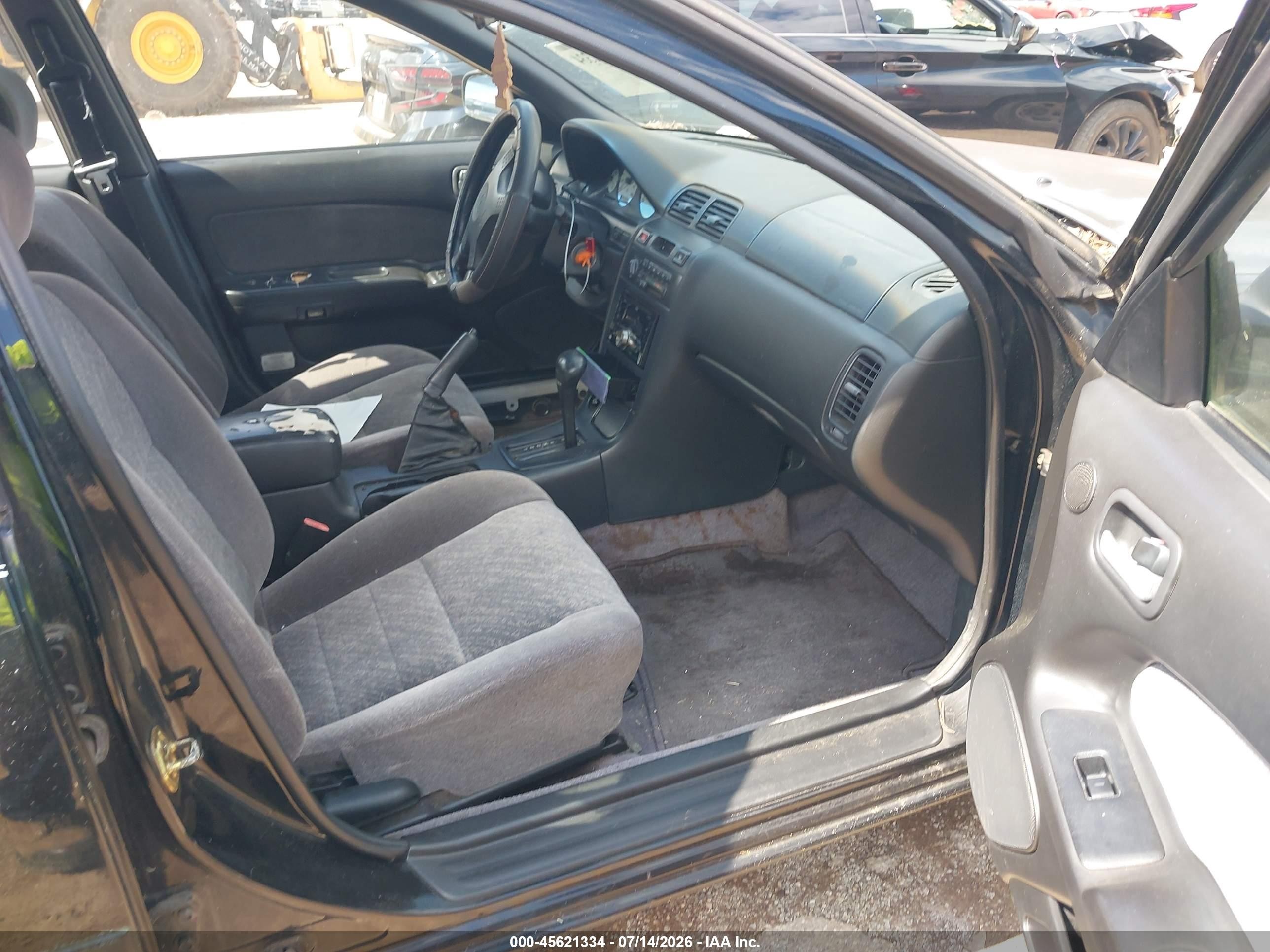 1999 Nissan Maxima Gle/gxe/se/se-l Black vin: JN1CA21D8XT803528