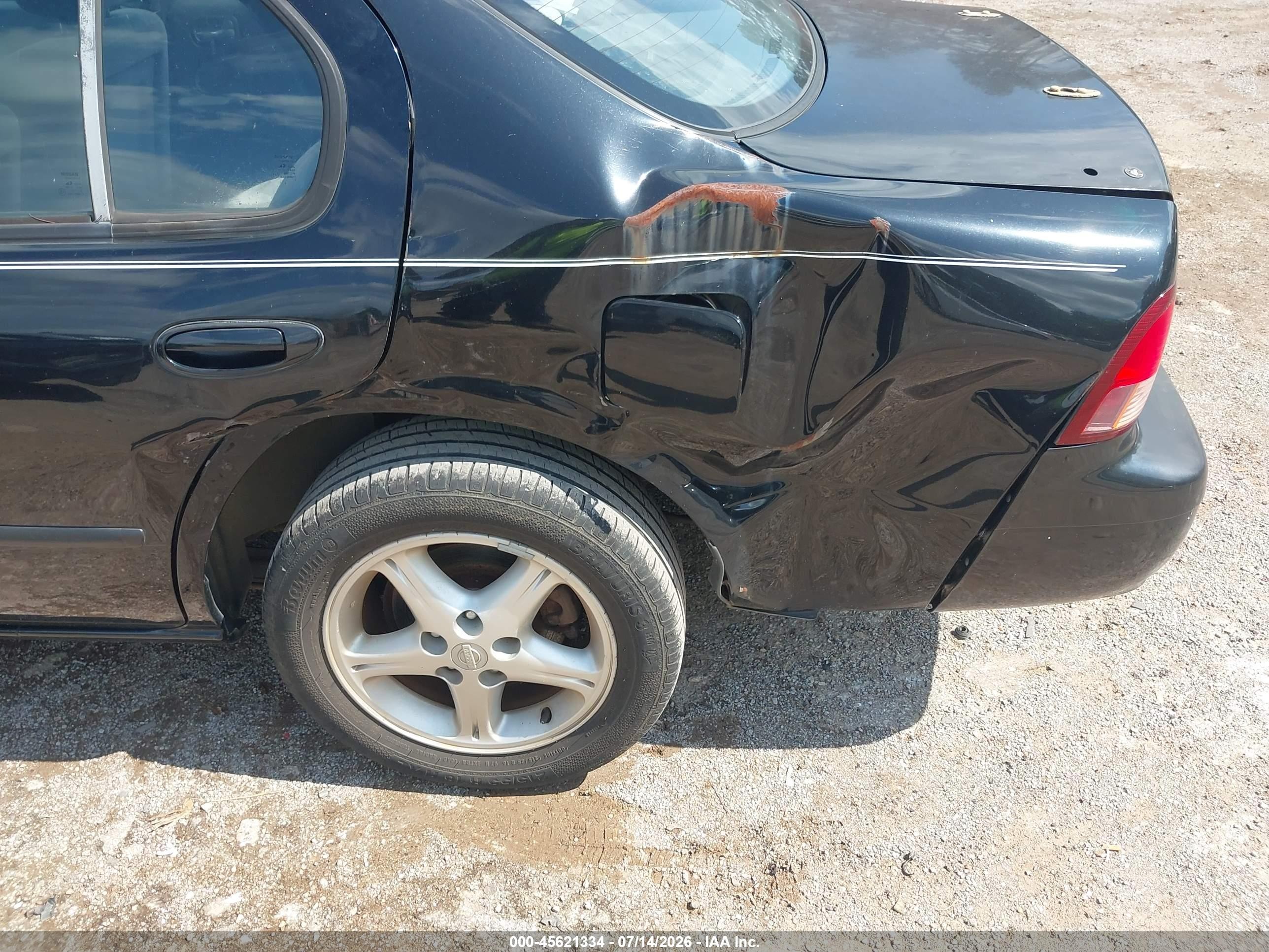 1999 Nissan Maxima Gle/gxe/se/se-l Black vin: JN1CA21D8XT803528