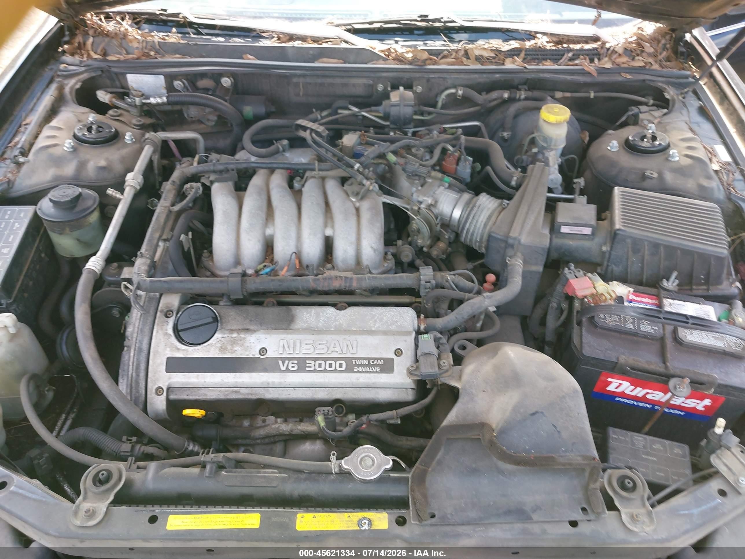 1999 Nissan Maxima Gle/gxe/se/se-l Black vin: JN1CA21D8XT803528