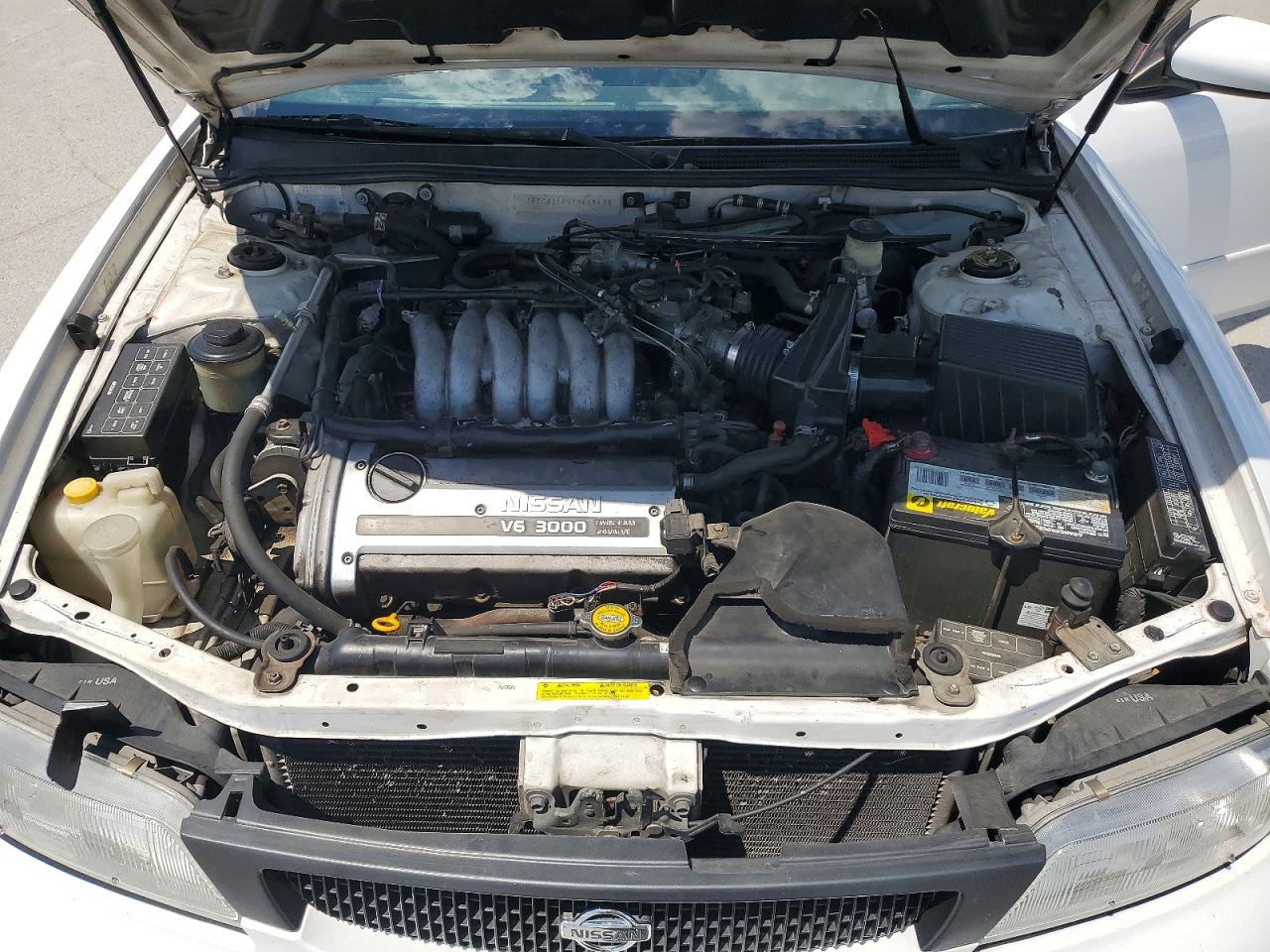 1996 Nissan Maxima Gxe Белый vin: JN1CA21D9TM417138