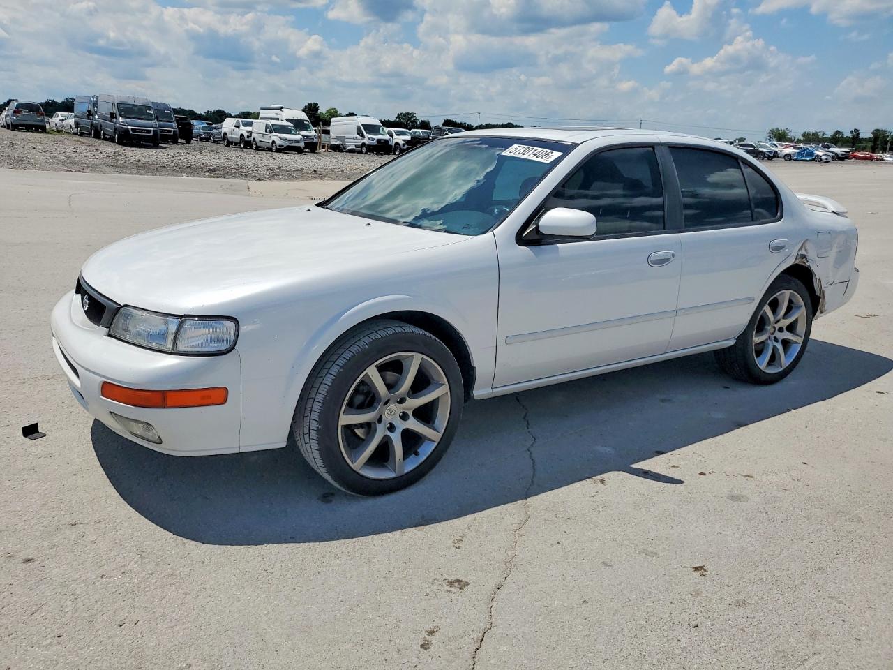 1996 Nissan Maxima Gxe Белый vin: JN1CA21D9TM417138