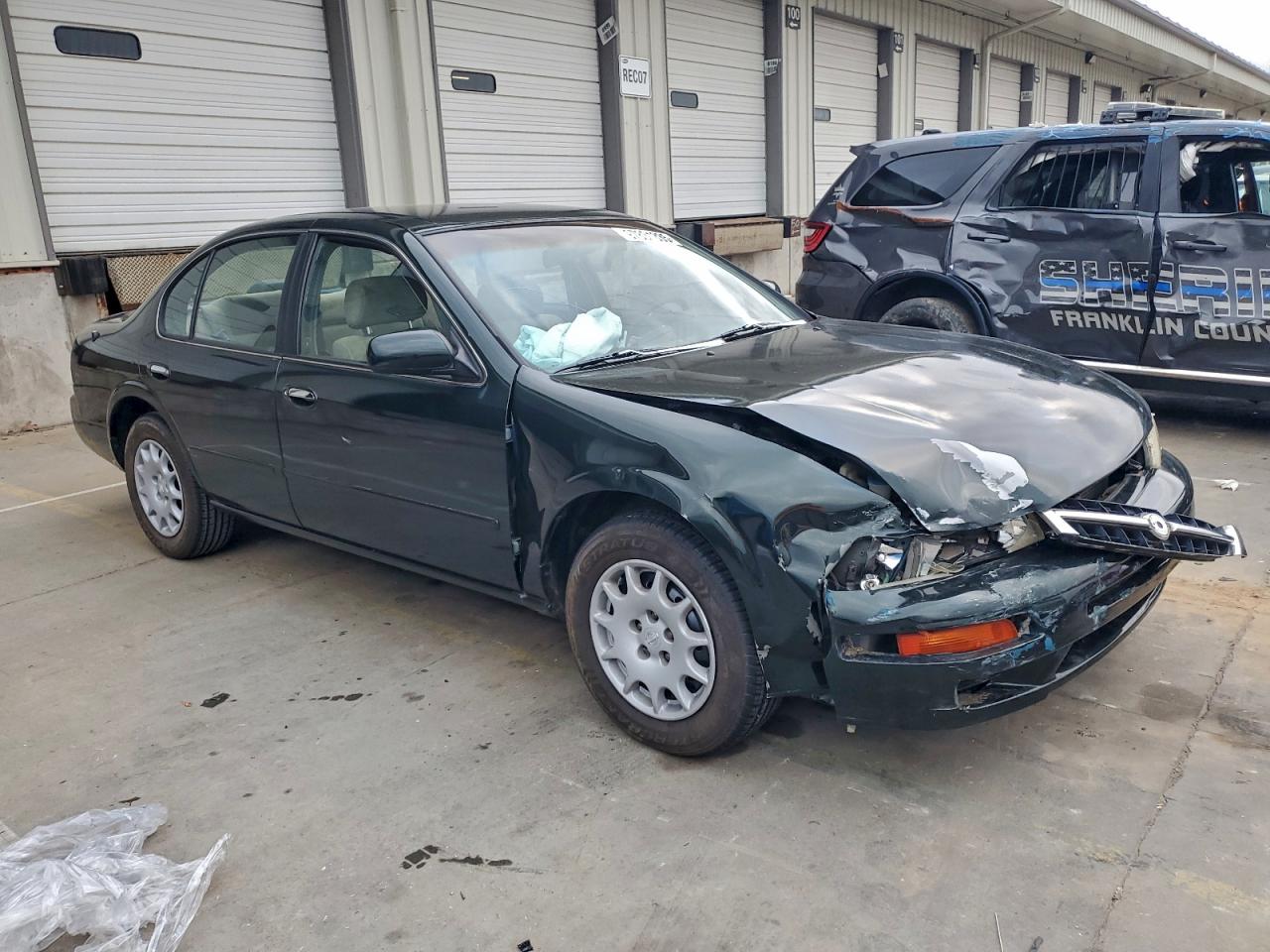 1997 Nissan Maxima Gle Черный vin: JN1CA21D9VT849303