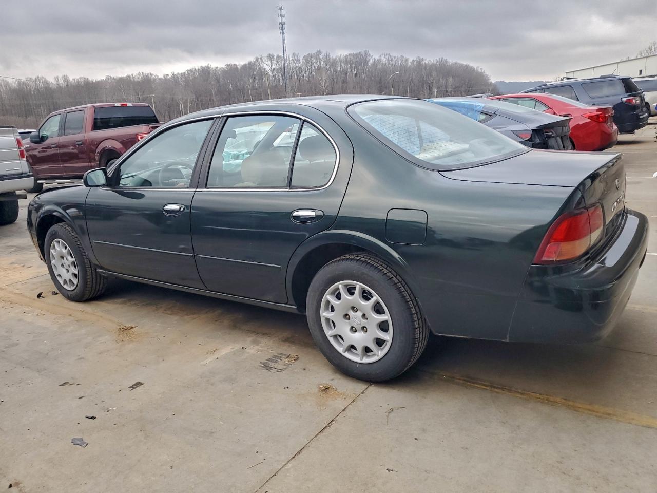 1997 Nissan Maxima Gle Черный vin: JN1CA21D9VT849303