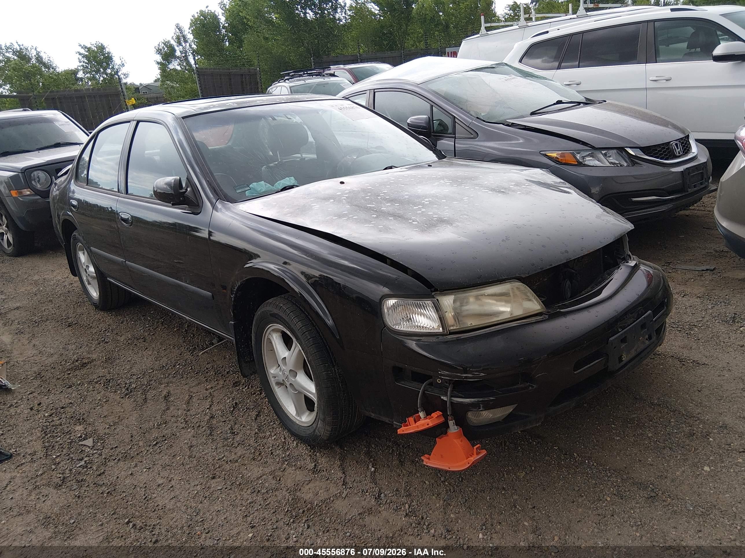 1999 Nissan Maxima Gle/gxe/se/se-l Black vin: JN1CA21D9XT810357