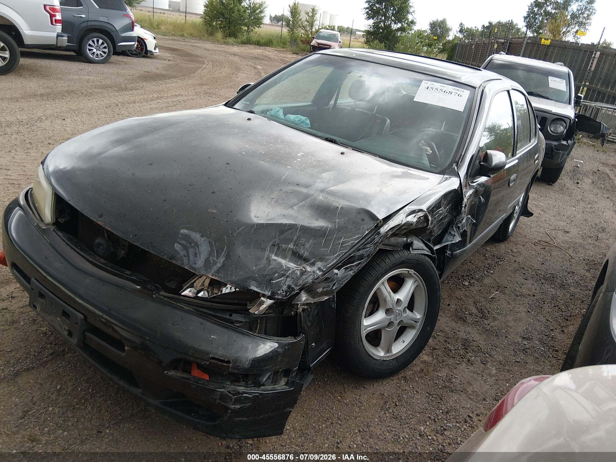 1999 Nissan Maxima Gle/gxe/se/se-l Black vin: JN1CA21D9XT810357
