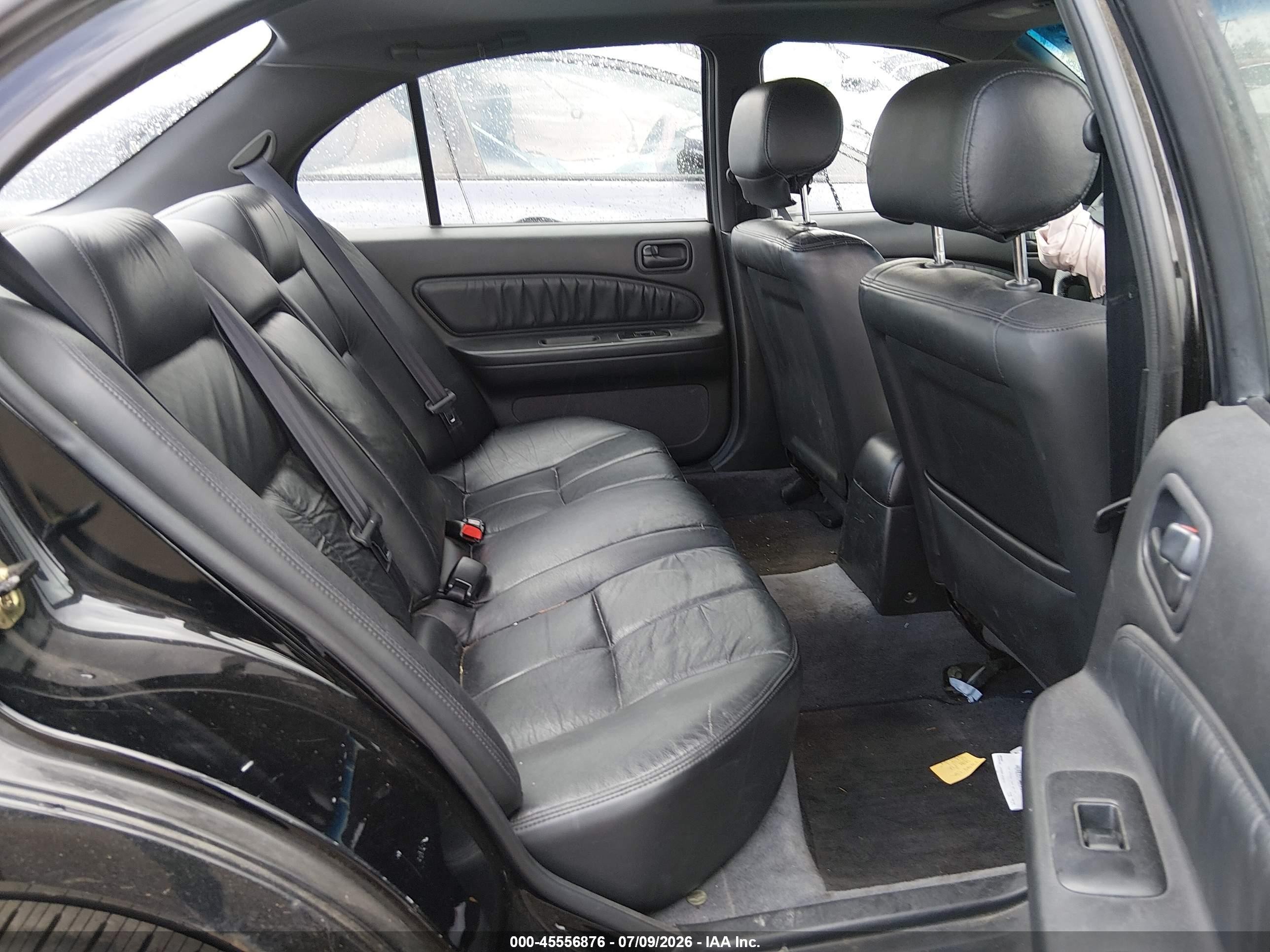 1999 Nissan Maxima Gle/gxe/se/se-l Black vin: JN1CA21D9XT810357