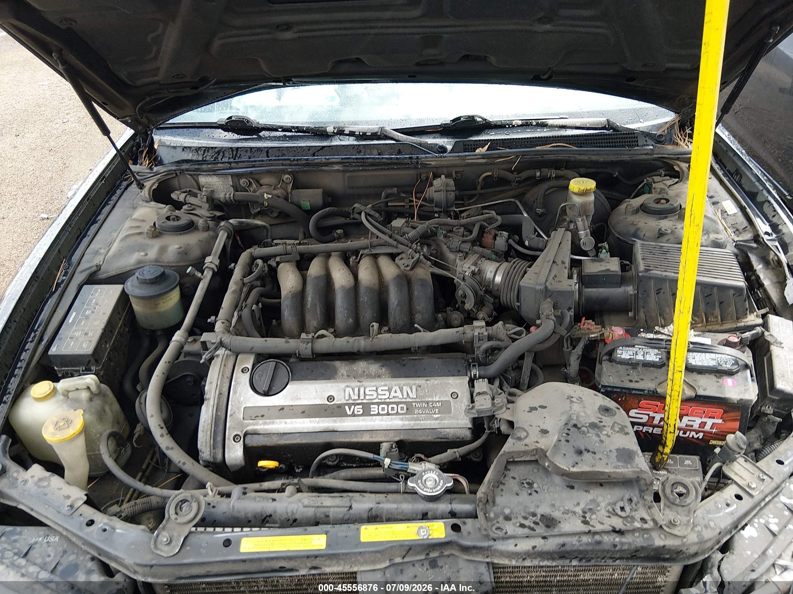 1999 Nissan Maxima Gle/gxe/se/se-l Black vin: JN1CA21D9XT810357