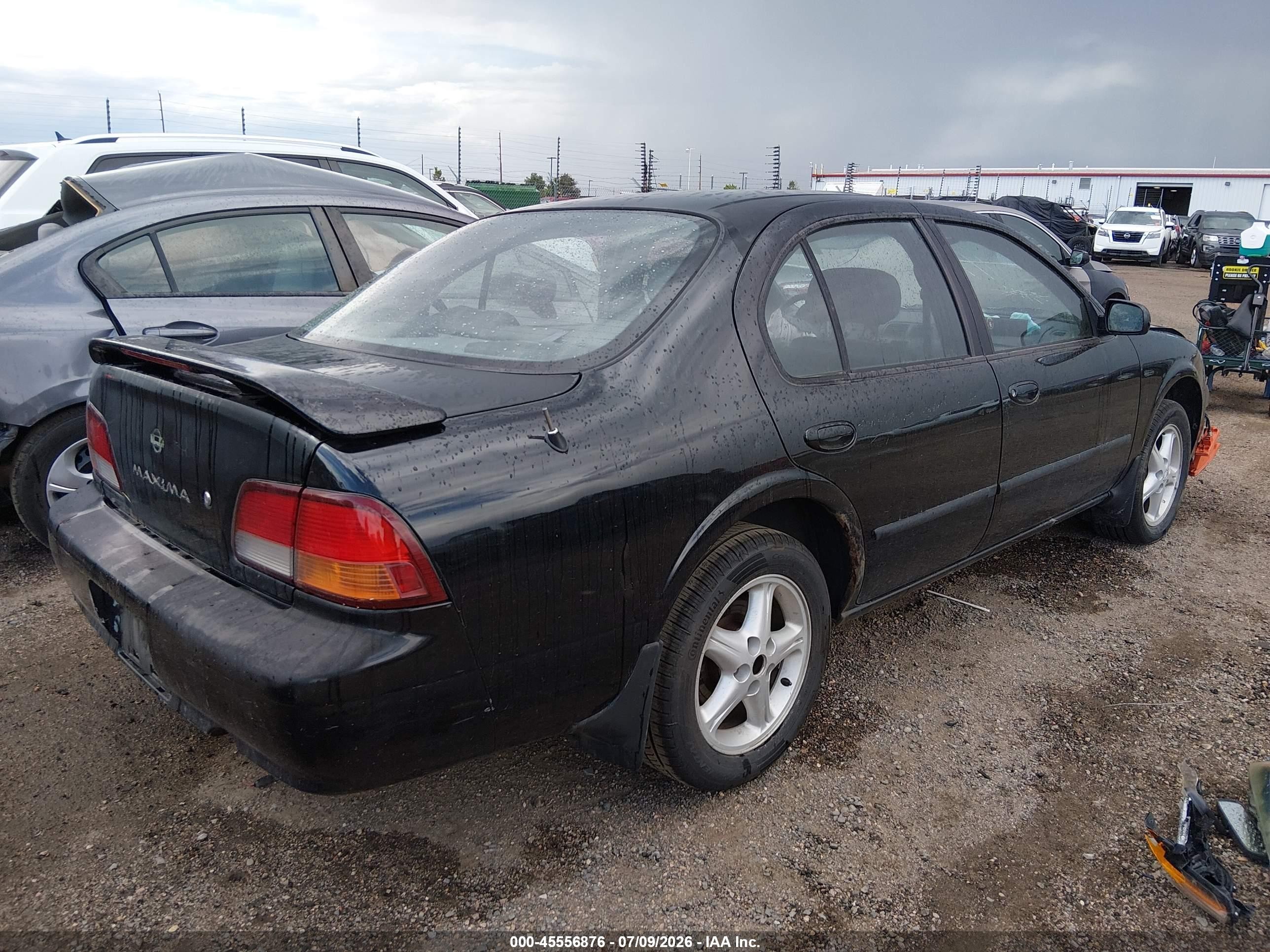 1999 Nissan Maxima Gle/gxe/se/se-l Black vin: JN1CA21D9XT810357