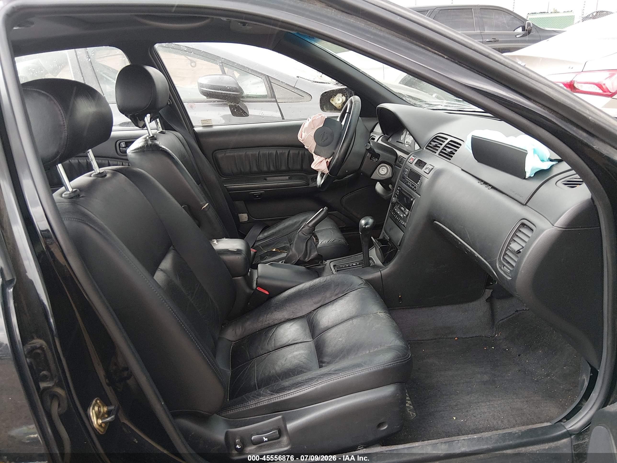 1999 Nissan Maxima Gle/gxe/se/se-l Black vin: JN1CA21D9XT810357