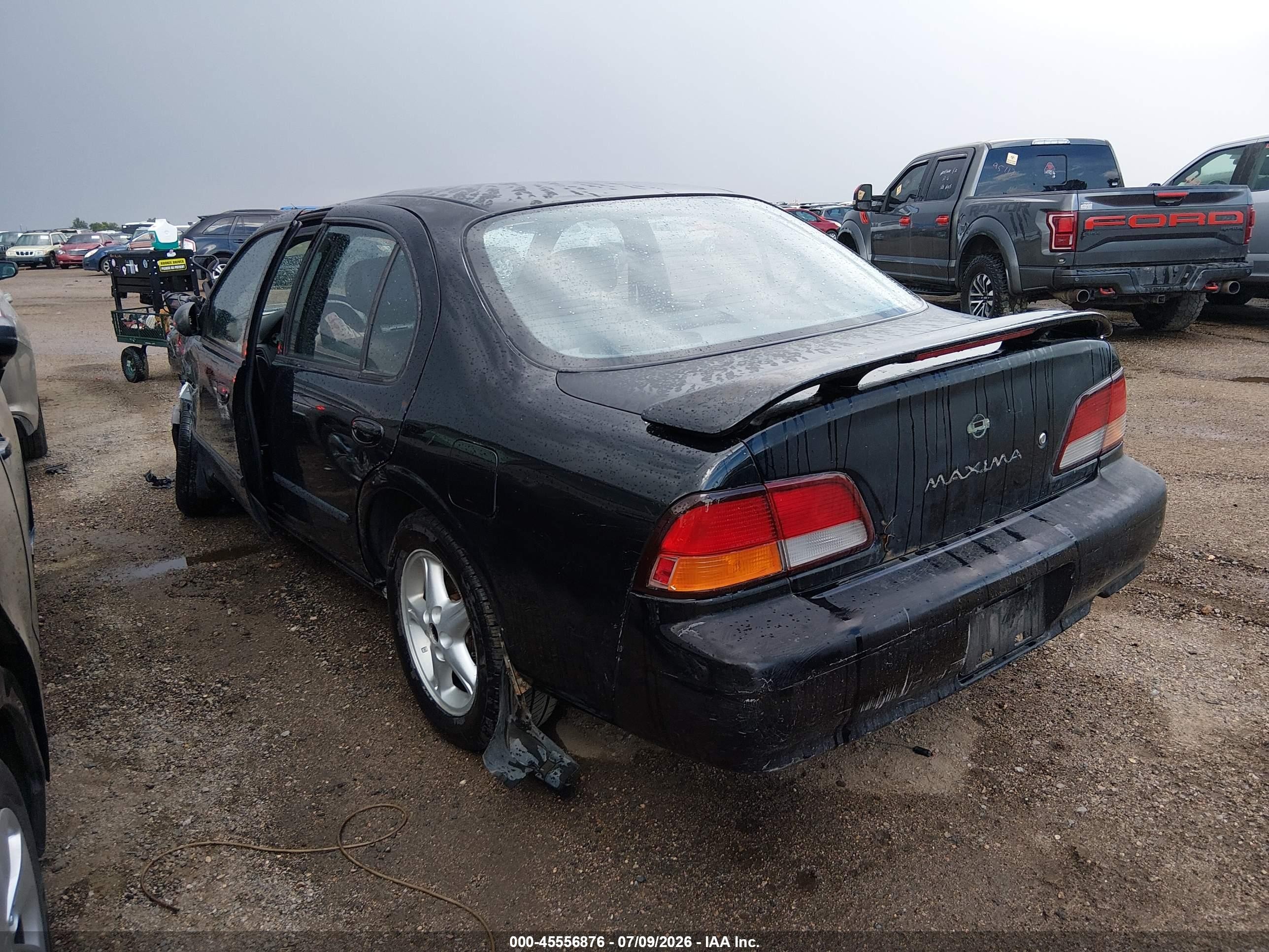 1999 Nissan Maxima Gle/gxe/se/se-l Black vin: JN1CA21D9XT810357