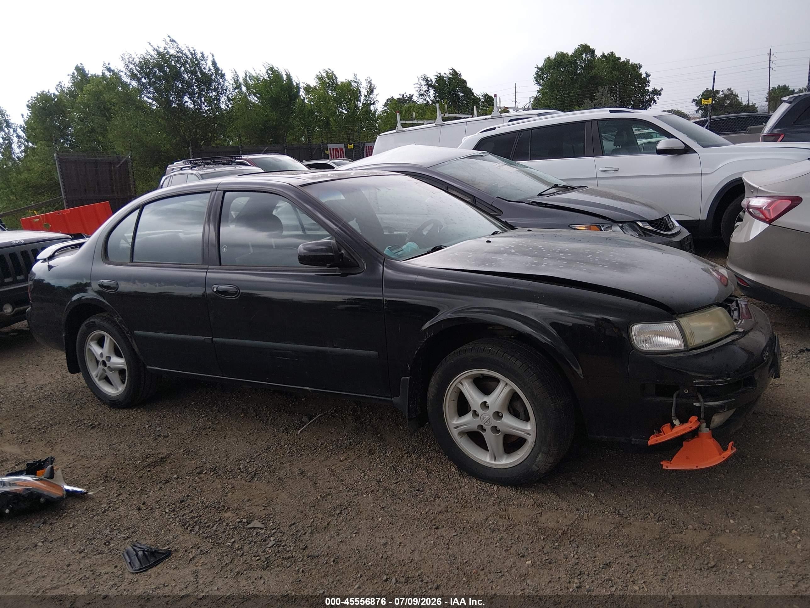 1999 Nissan Maxima Gle/gxe/se/se-l Black vin: JN1CA21D9XT810357