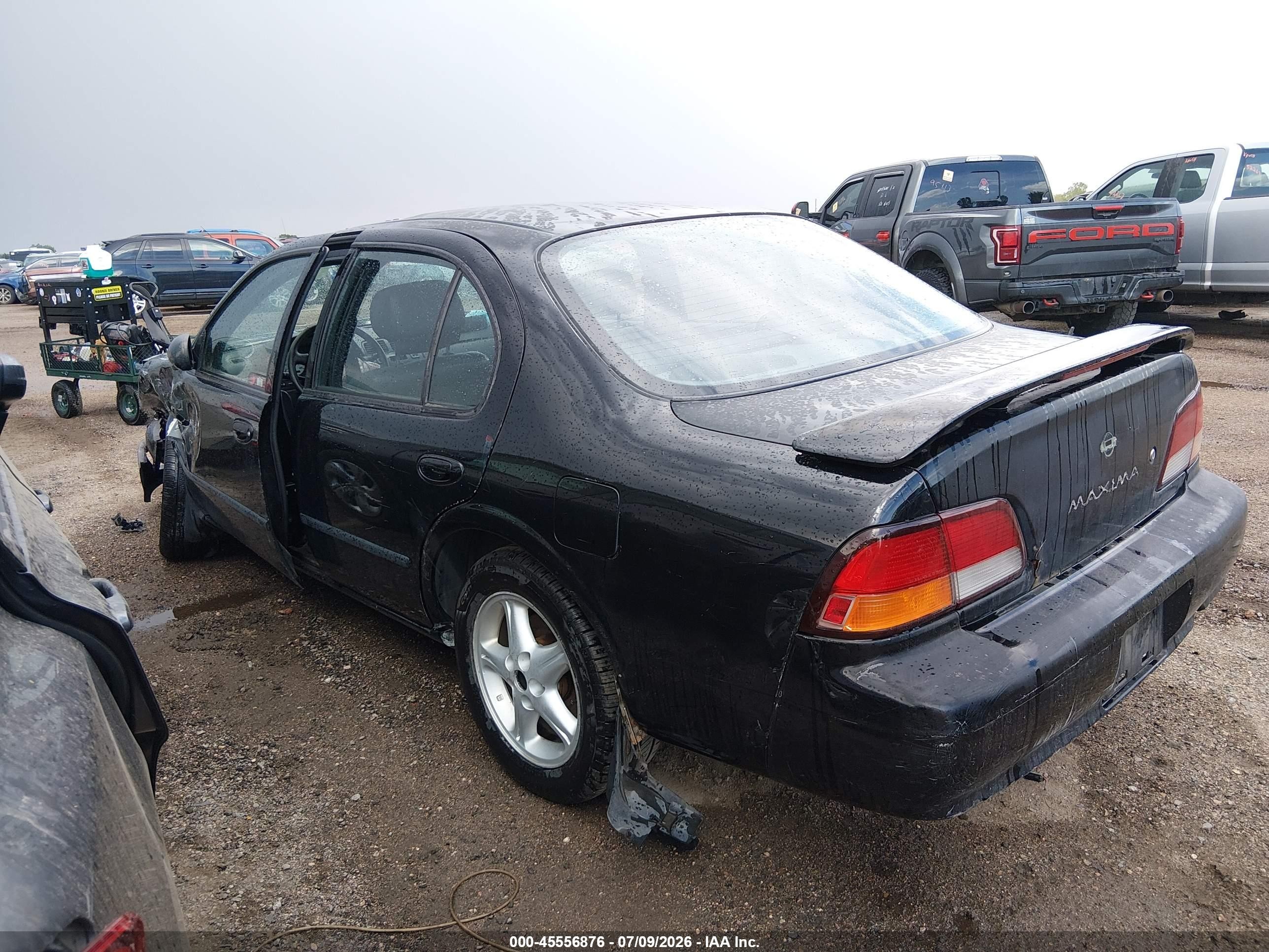 1999 Nissan Maxima Gle/gxe/se/se-l Black vin: JN1CA21D9XT810357