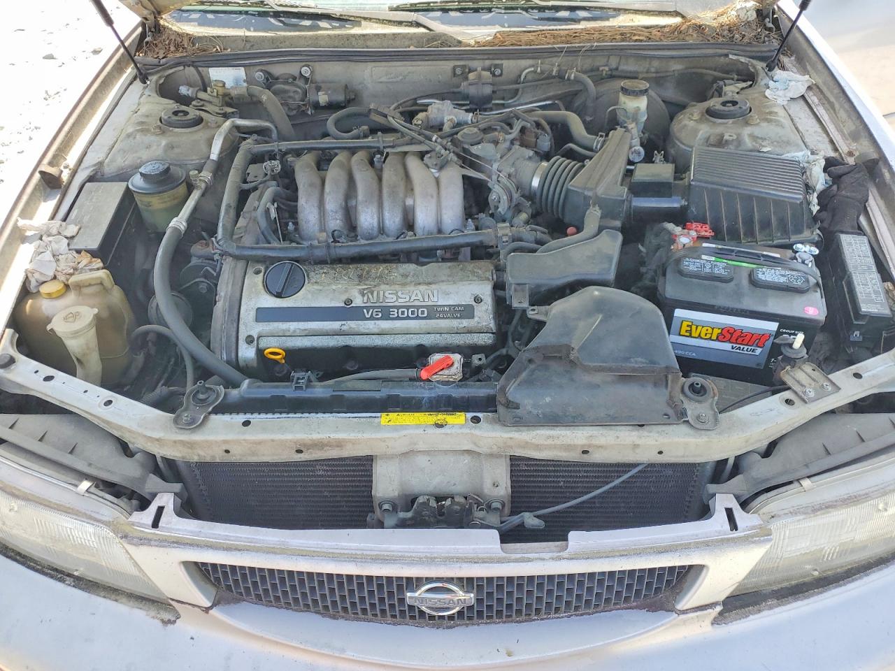 1996 Nissan Maxima Gxe Silver vin: JN1CA21DXTT118280