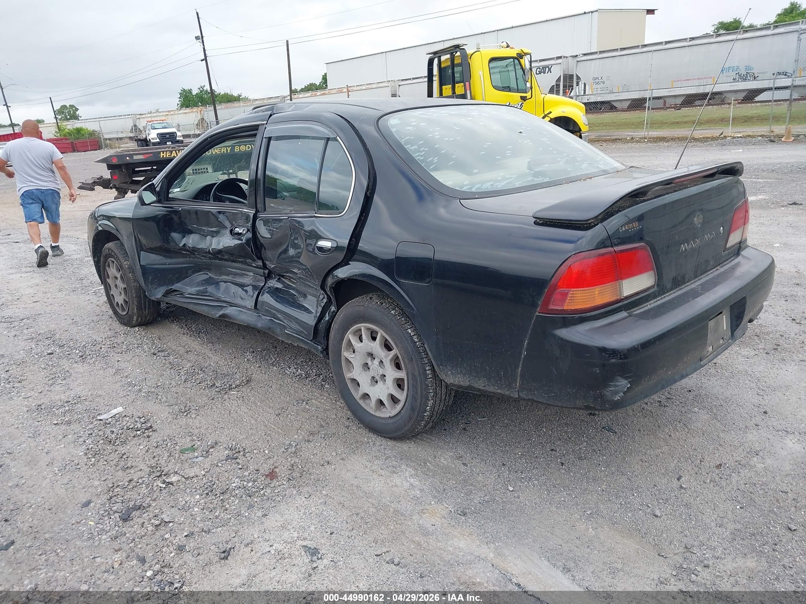 1998 Nissan Maxima Gle/gxe/se Black vin: JN1CA21DXWT607654