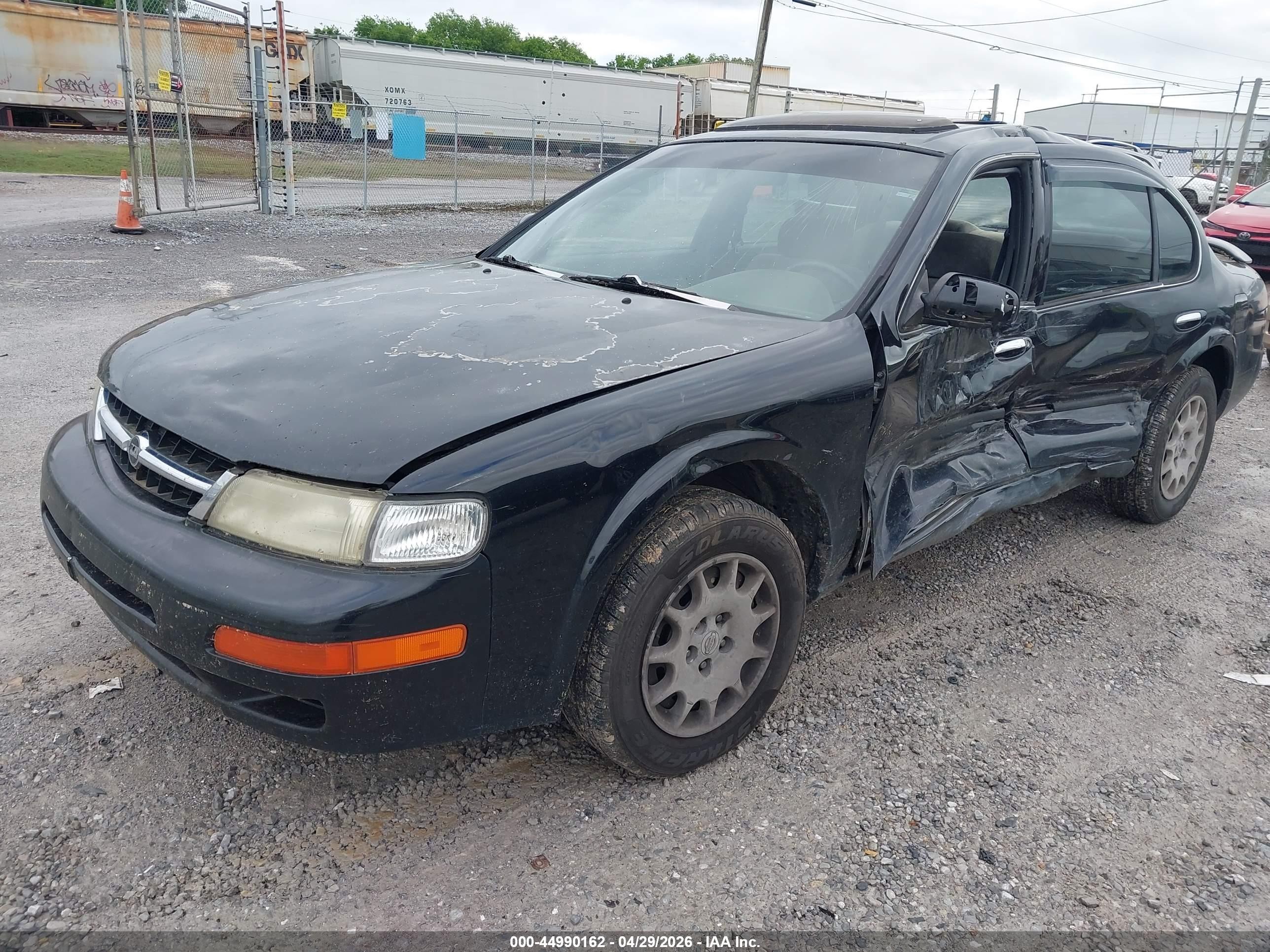 1998 Nissan Maxima Gle/gxe/se Black vin: JN1CA21DXWT607654