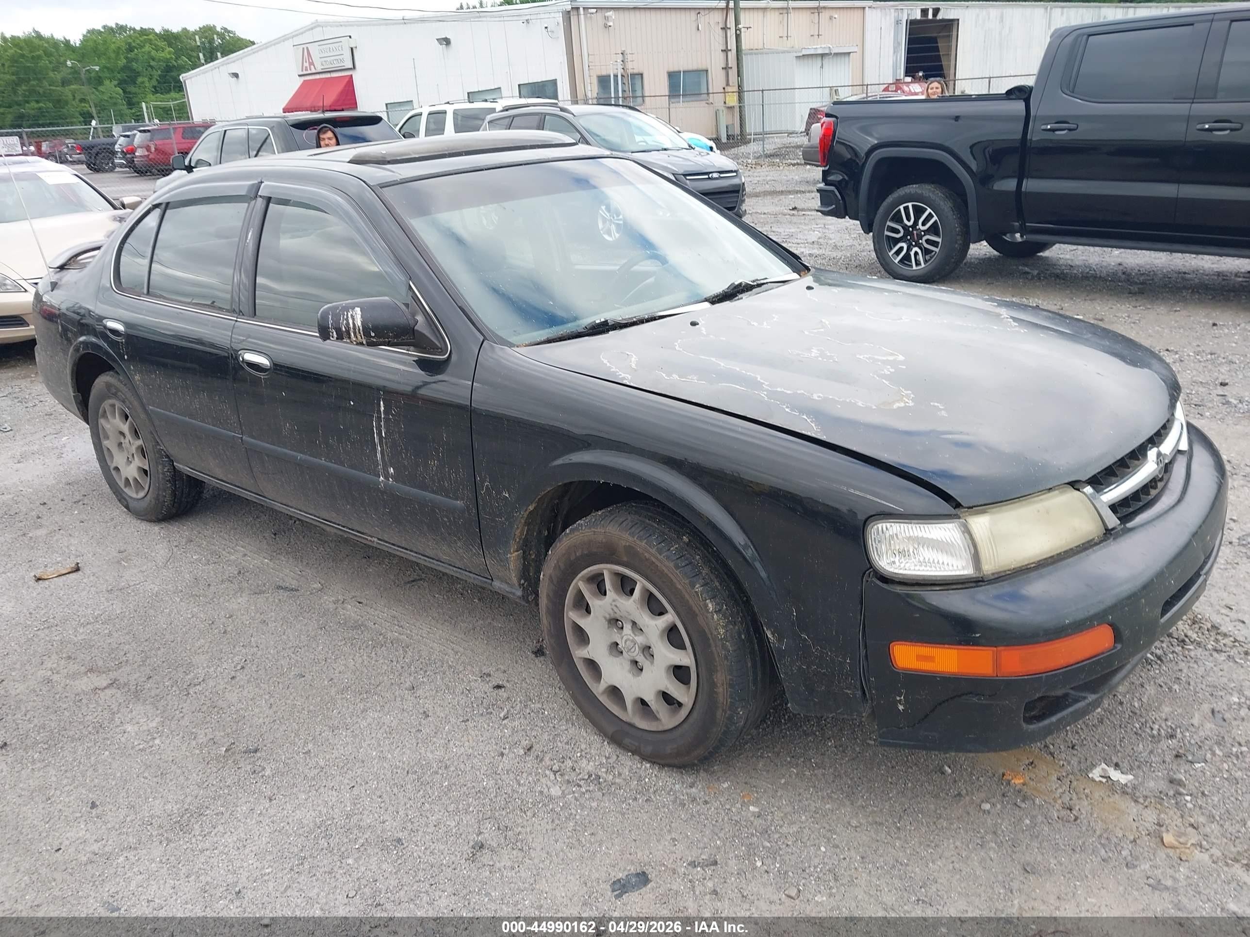 1998 Nissan Maxima Gle/gxe/se Black vin: JN1CA21DXWT607654