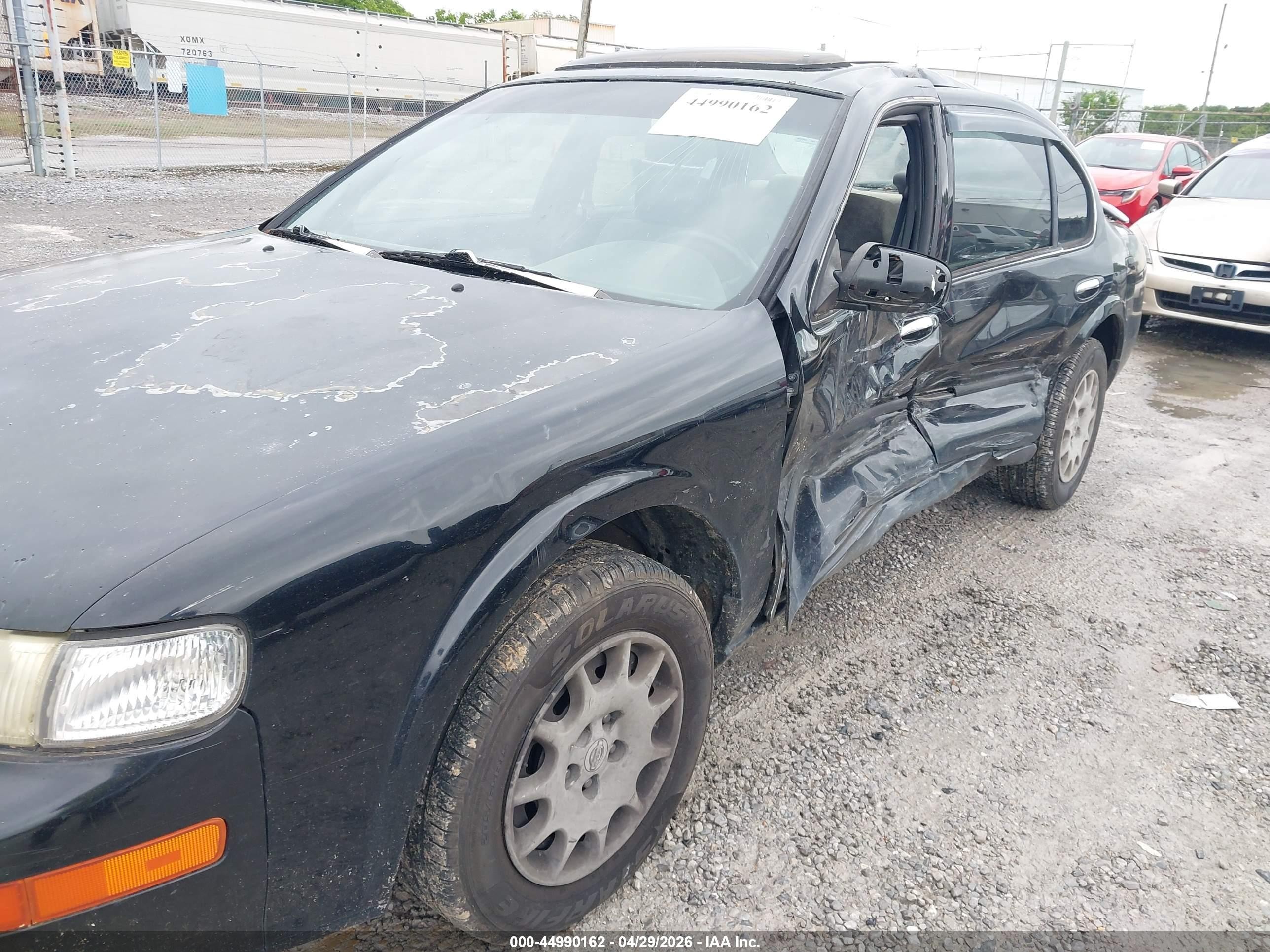 1998 Nissan Maxima Gle/gxe/se Black vin: JN1CA21DXWT607654