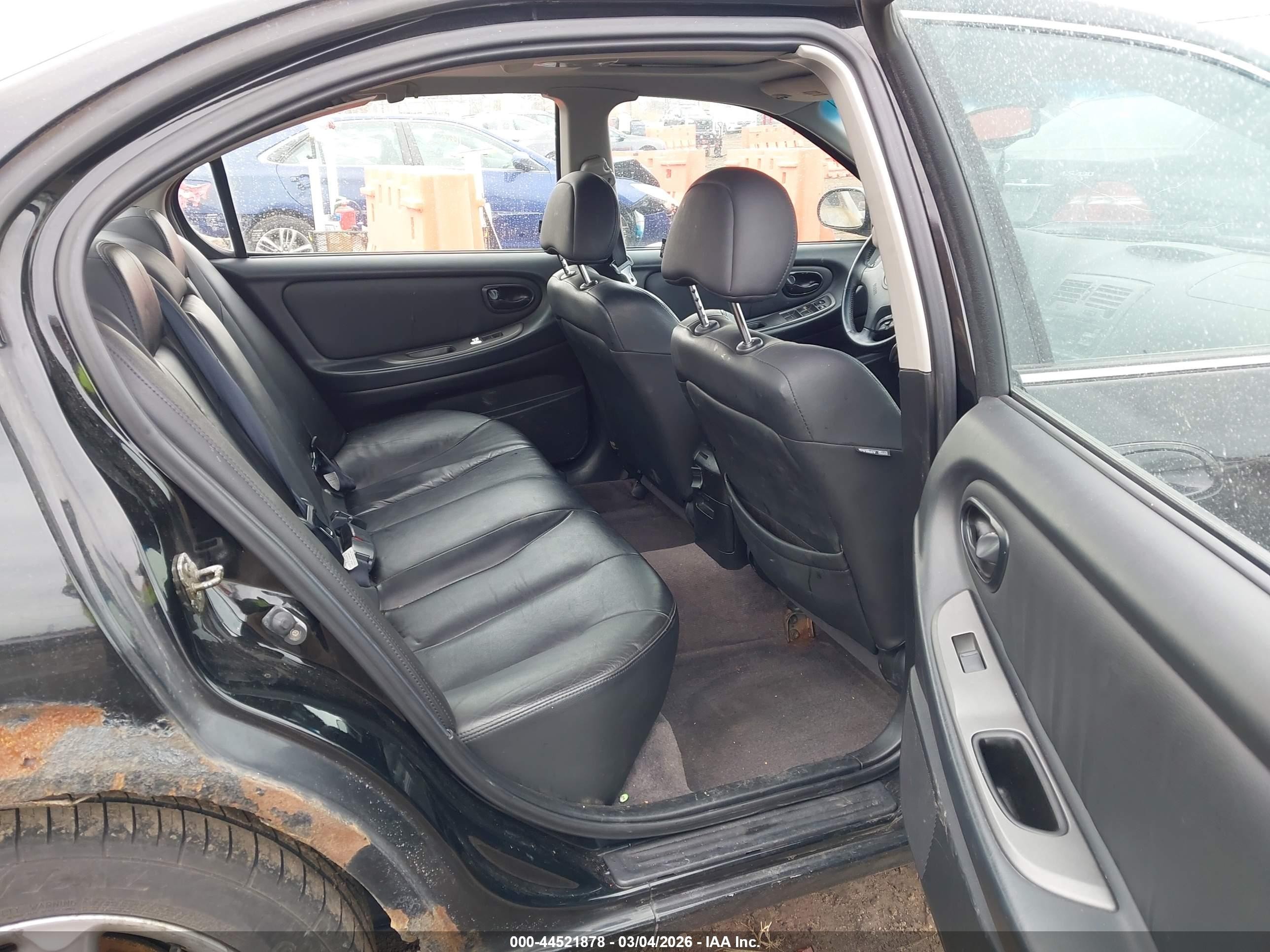 2001 Nissan Maxima Se Black vin: JN1CA31A01T306749
