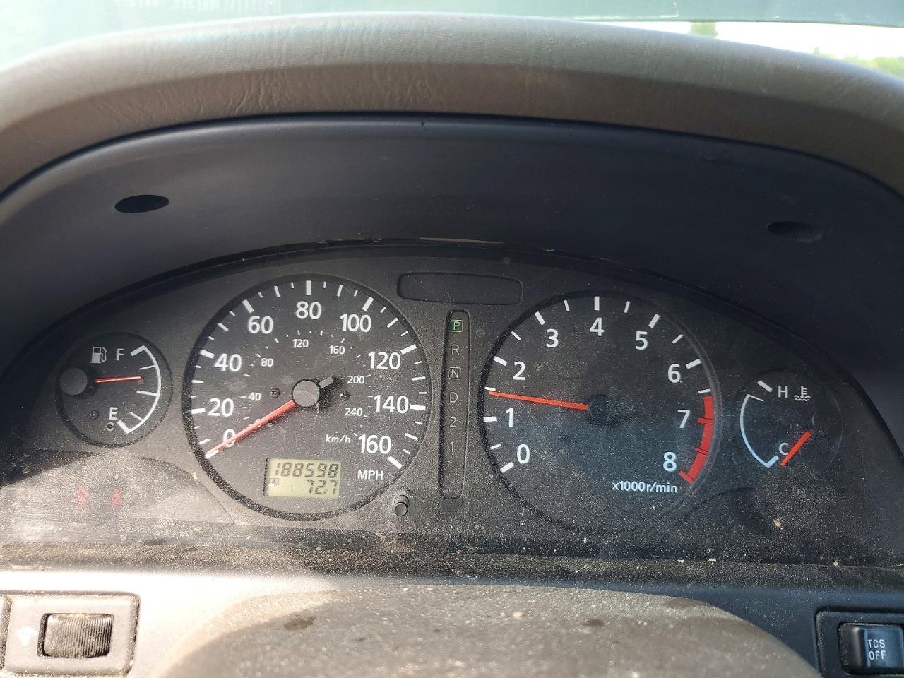 2000 Nissan Maxima Gxe Green vin: JN1CA31A1YT023710