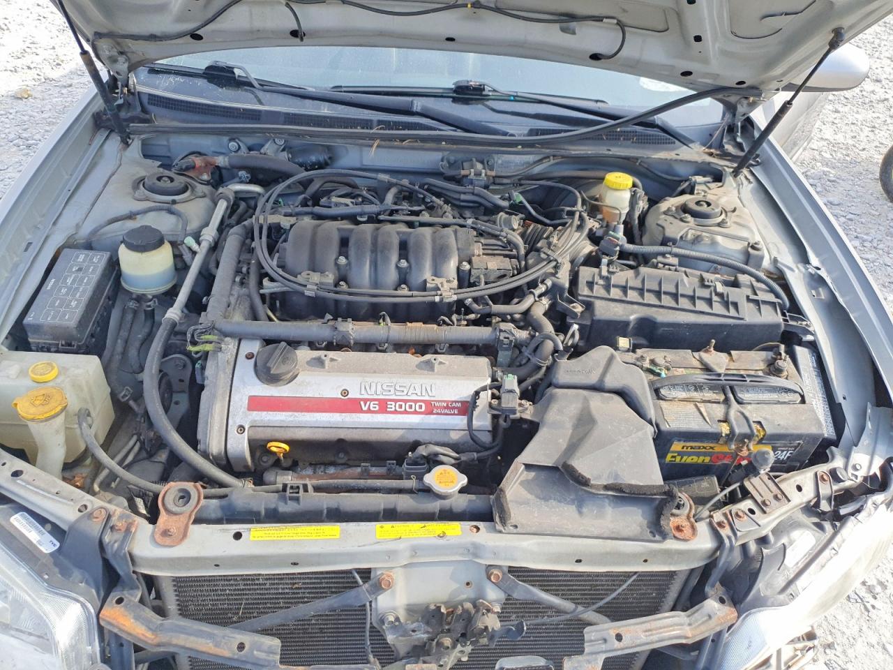 2000 Nissan Maxima Gle/gxe/se Серебряный vin: JN1CA31A2YT030875