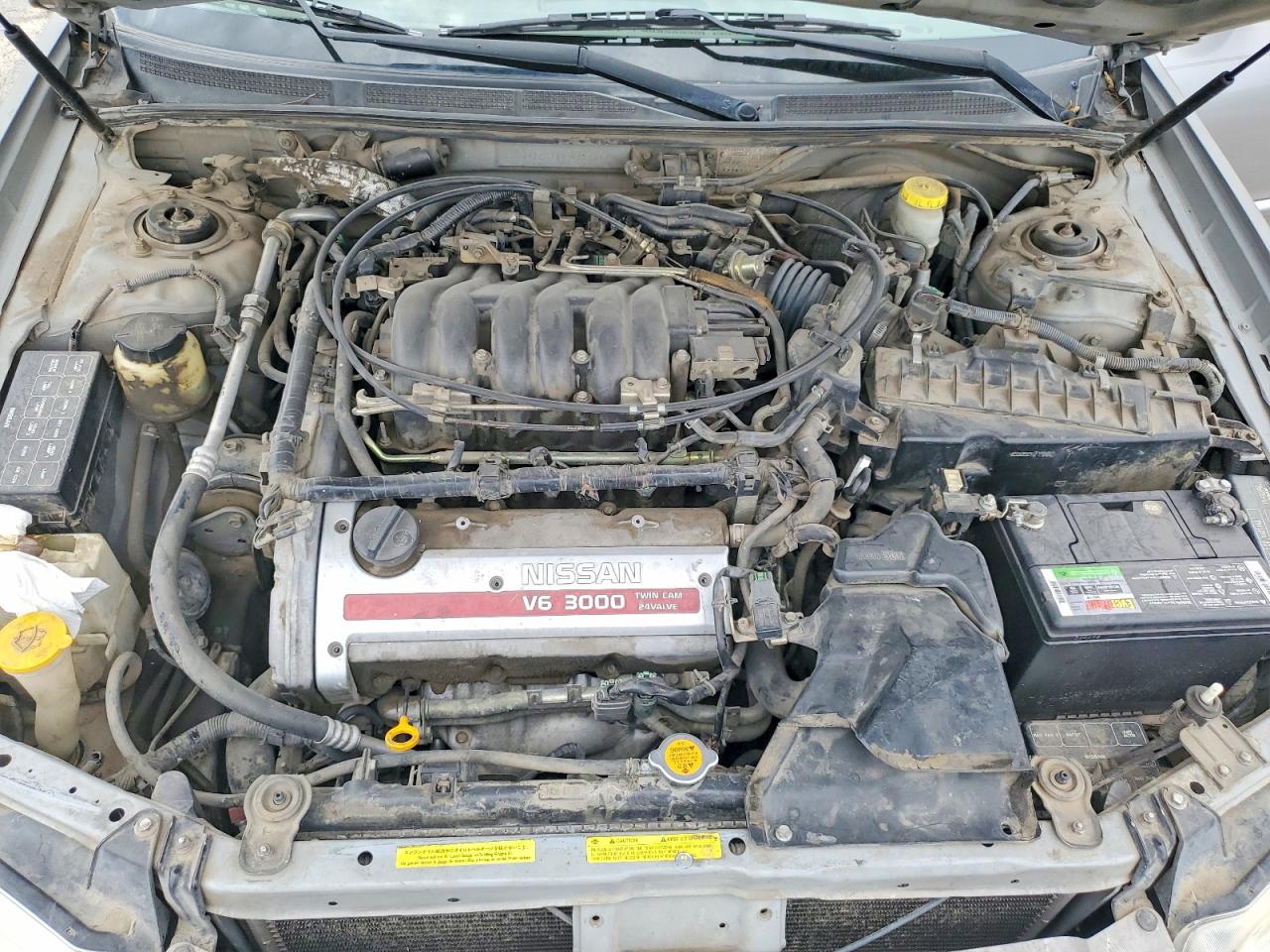 2000 Nissan Maxima Gxe Gray vin: JN1CA31A3YT213413