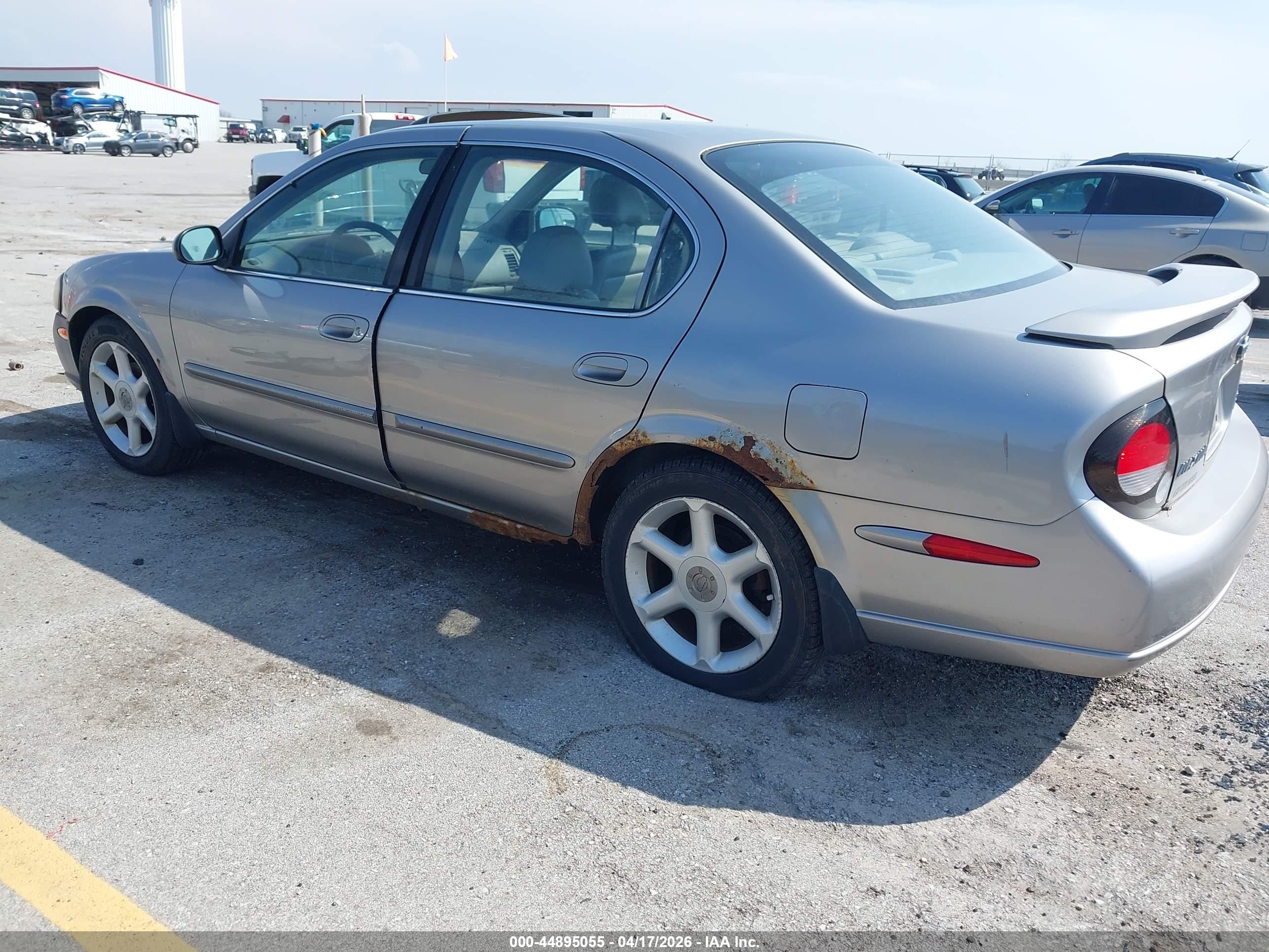 2000 Nissan Maxima Gle/gxe/se Silver vin: JN1CA31A4YT010899