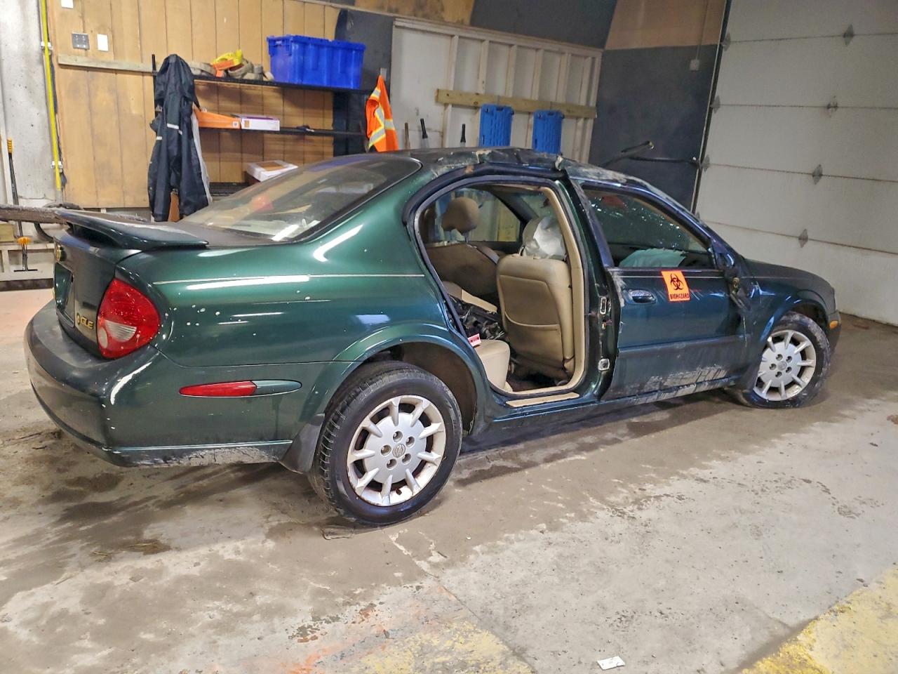 2000 Niss Maxima Gle Green vin: JN1CA31A6YT003548